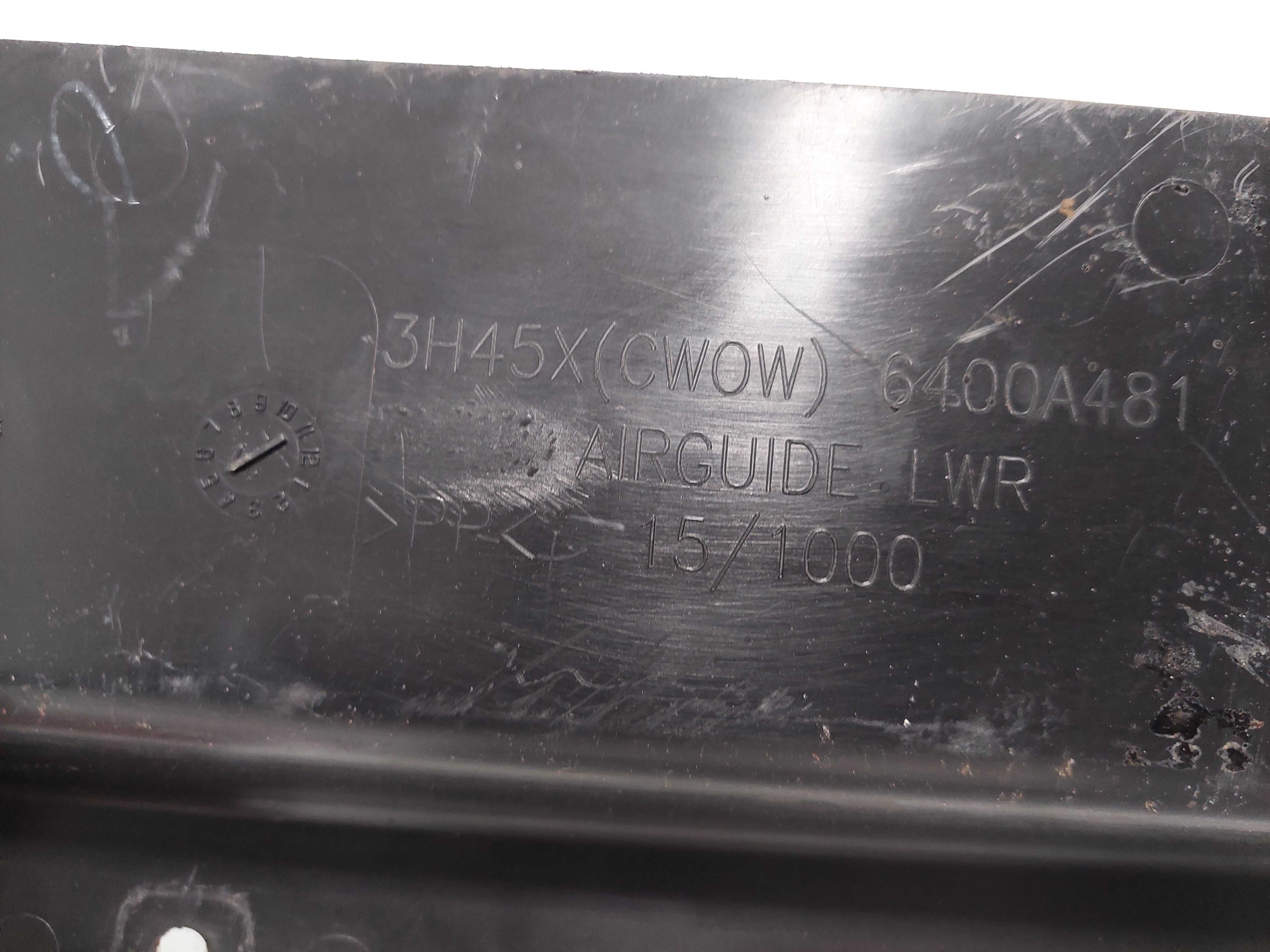 Defletor Diant Mitsubishi Outlander 2007 08 09 6400a481 Preto Ambos Os Lados 5