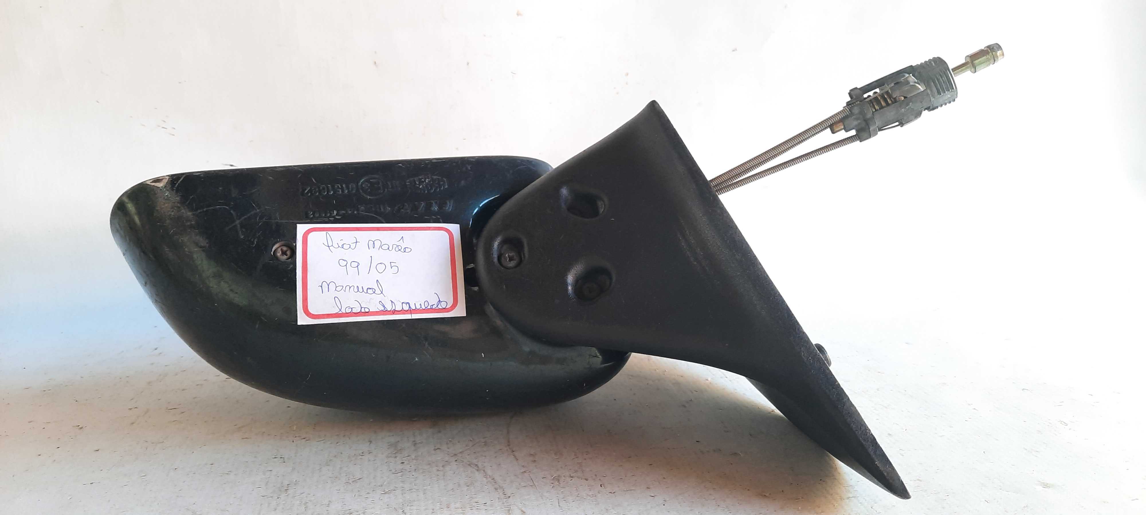 Espelho Retrovisor Ext Manual Esquerdo Fiat Marea 99/05 Orig 6