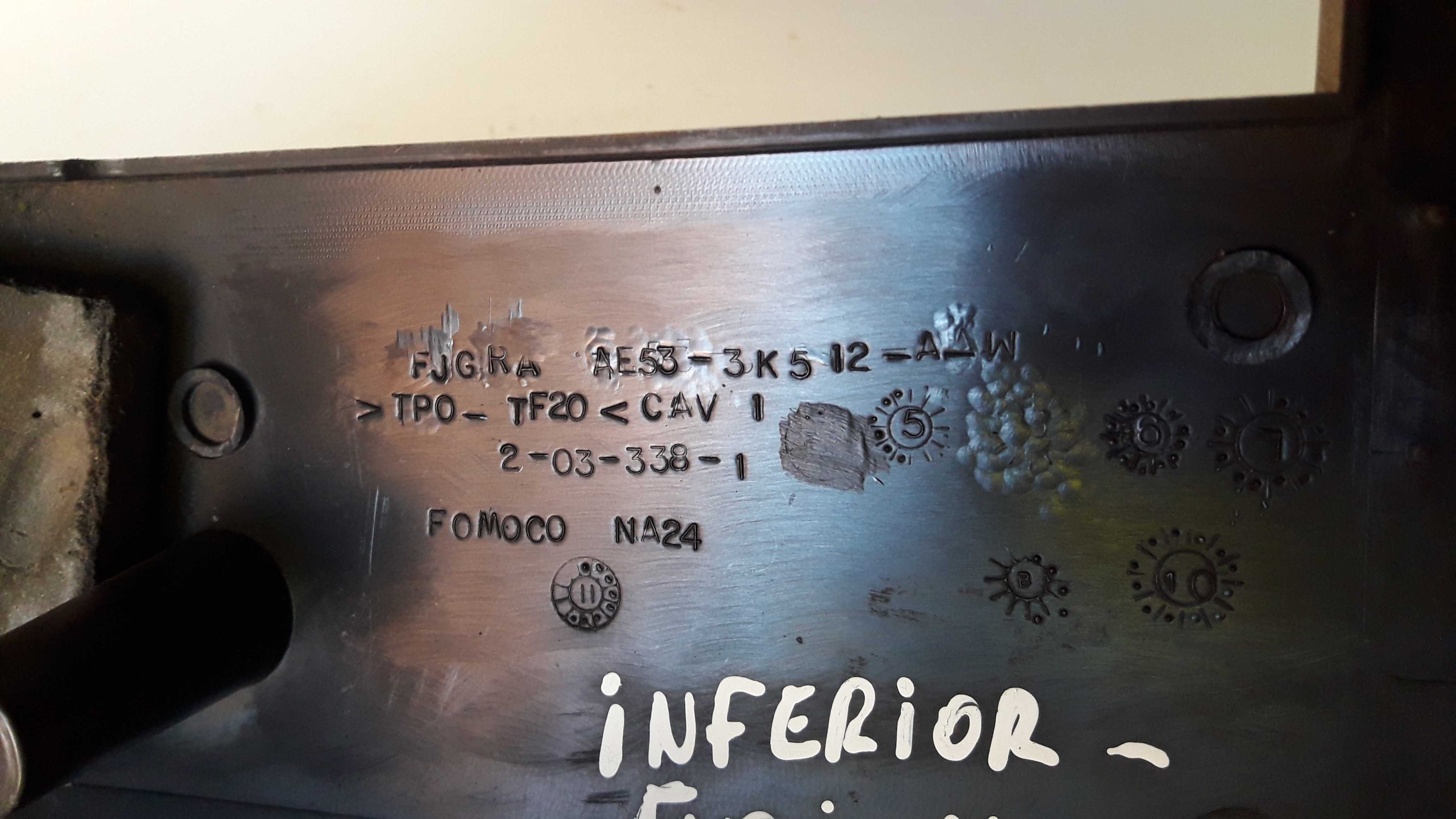 Moldura Inferior Coluna Direção Ford Fusion 10/12 5