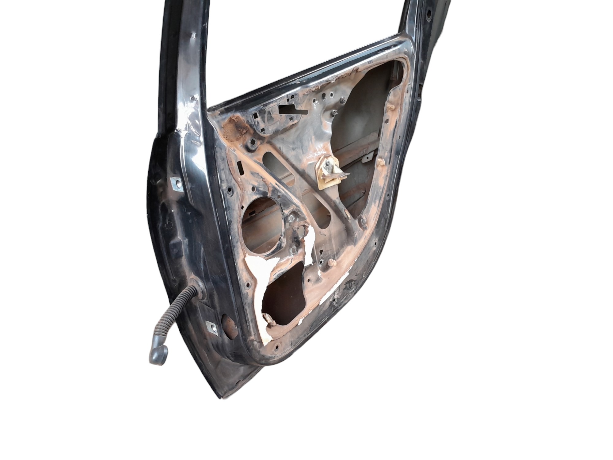 Porta Traseira Direita Peugeot 206 207 Sw Original  Traseira Direito Preto 5