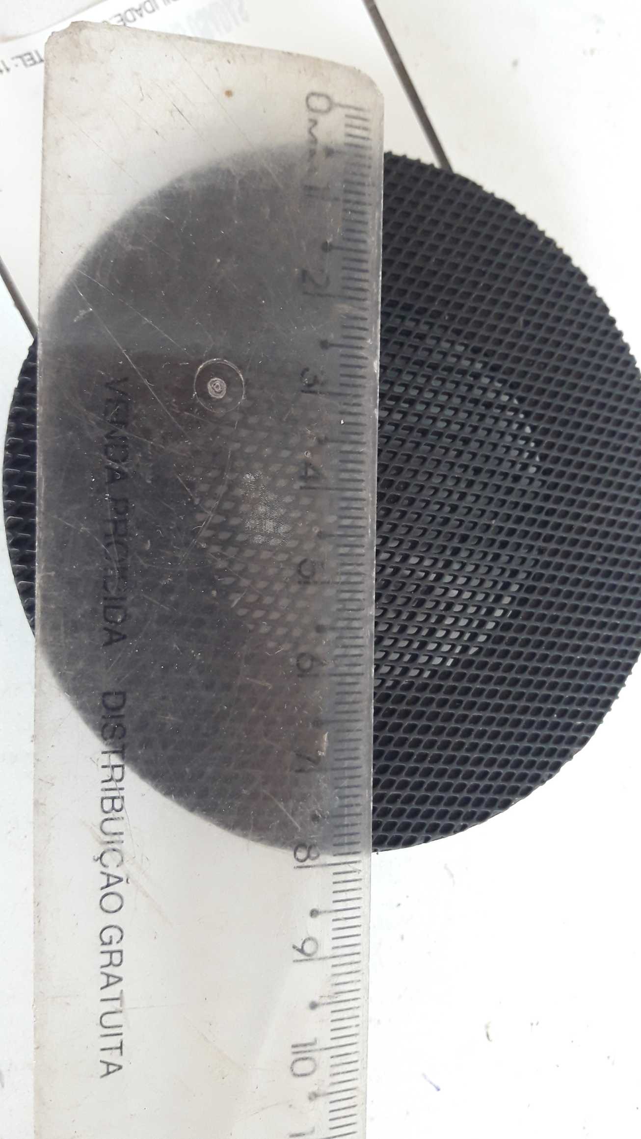 Tela Grade Twiter Superior Painel C4 Pallas 2008/12 Original Preto 5