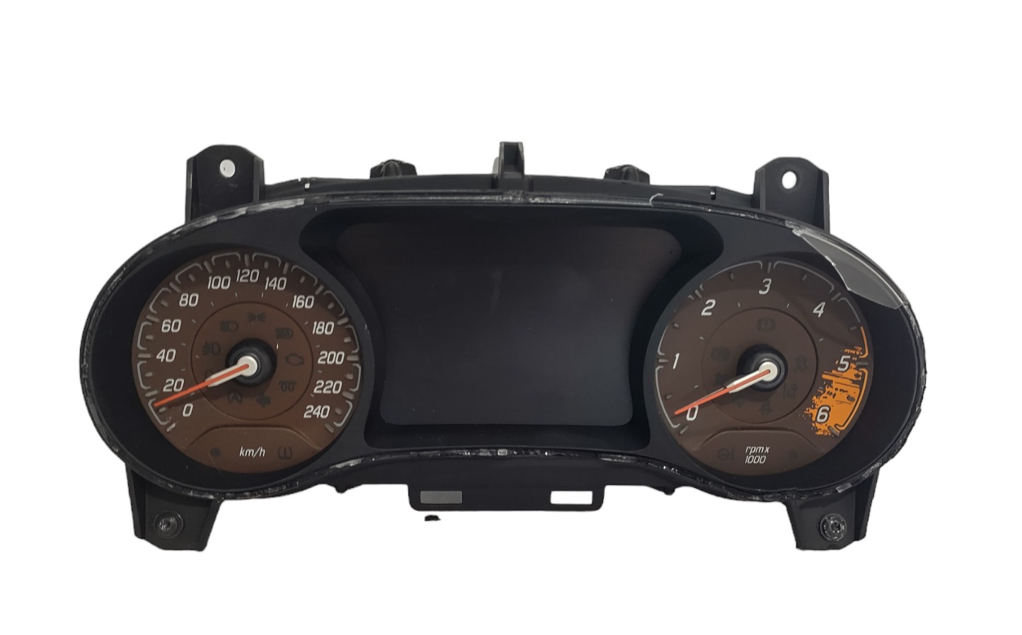 Painel Velocimetro Conta Giros Sem Lente Toro 16a21 51973238 Preto