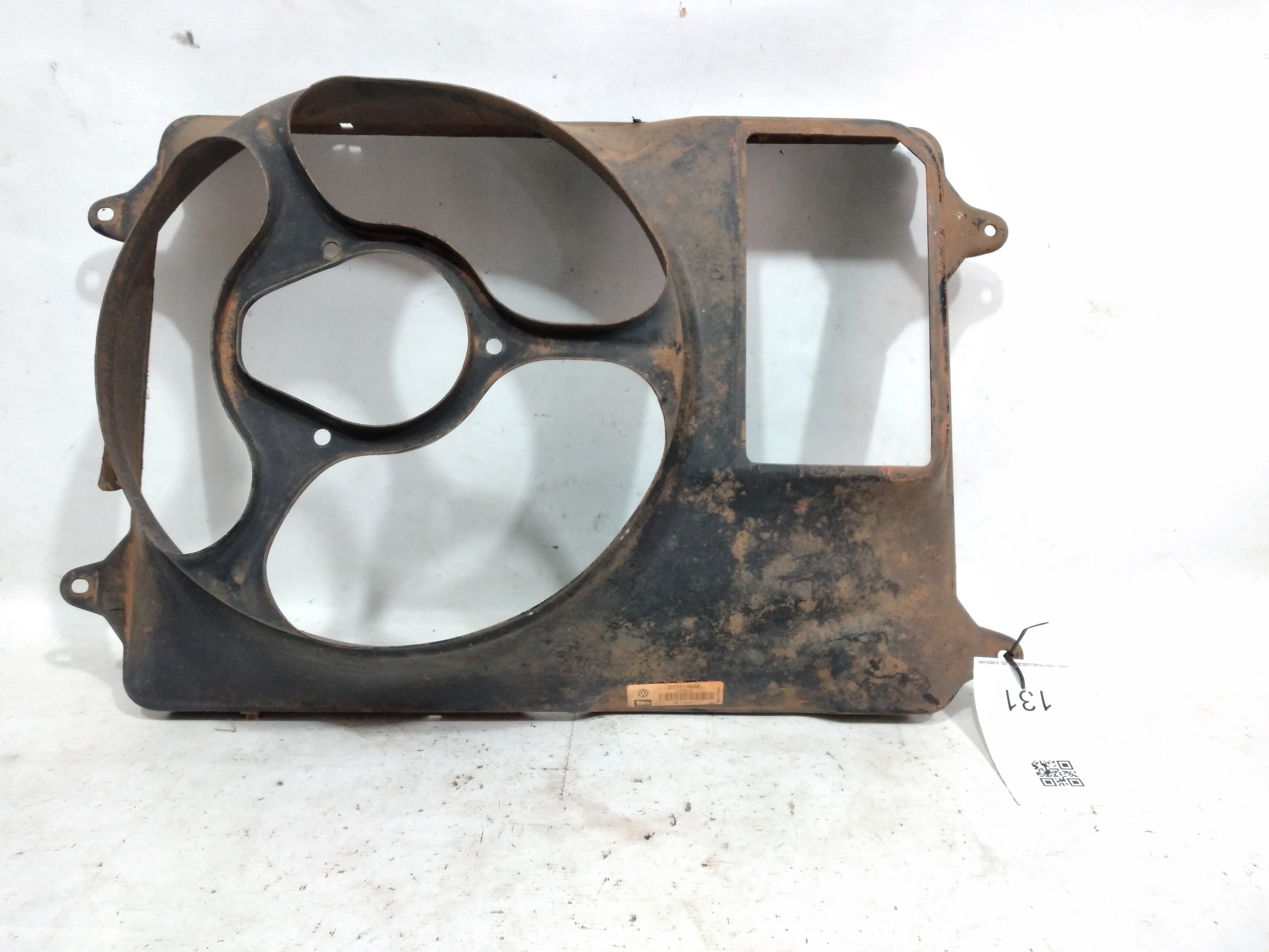 Defletor Ventoinha Gol G2 377121189ab Sem Ar Lata Original 1