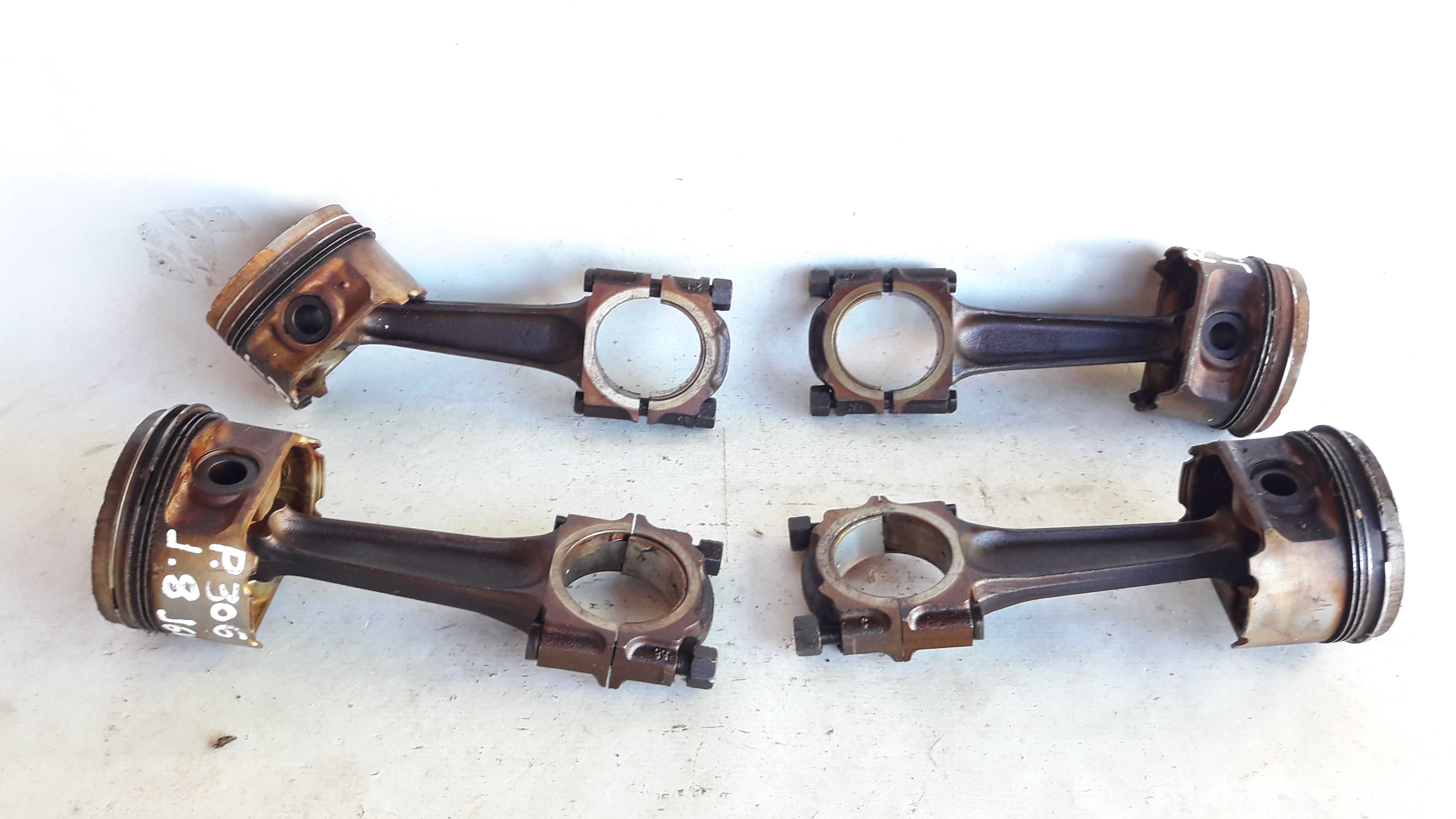 Kit 4 Bielas Peugeot 1.8 16 Válvulas 2002 Original 2