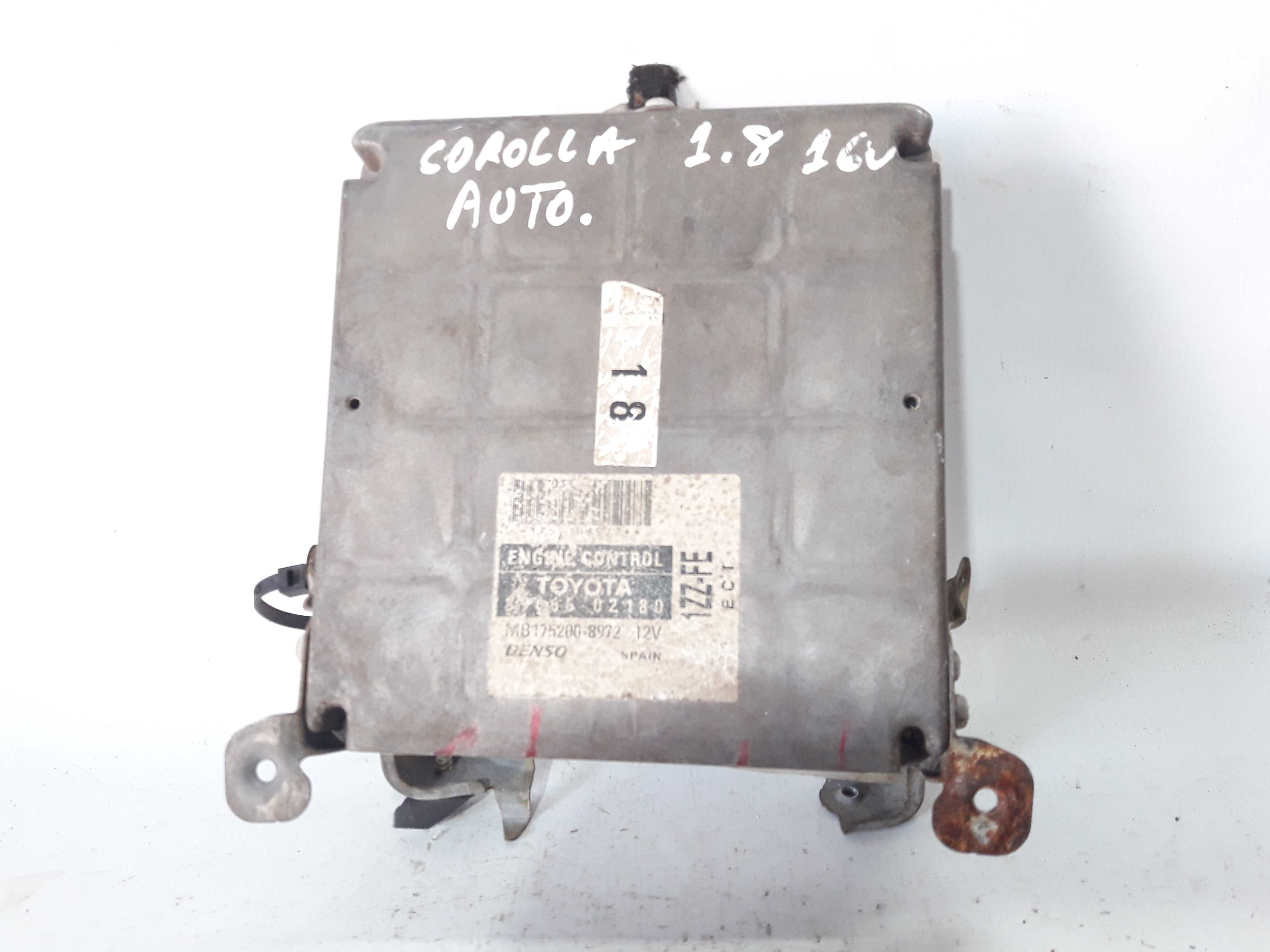 Central Injeção Toyota Corolla 1.8 16v 04/08 Mb1752008972 1