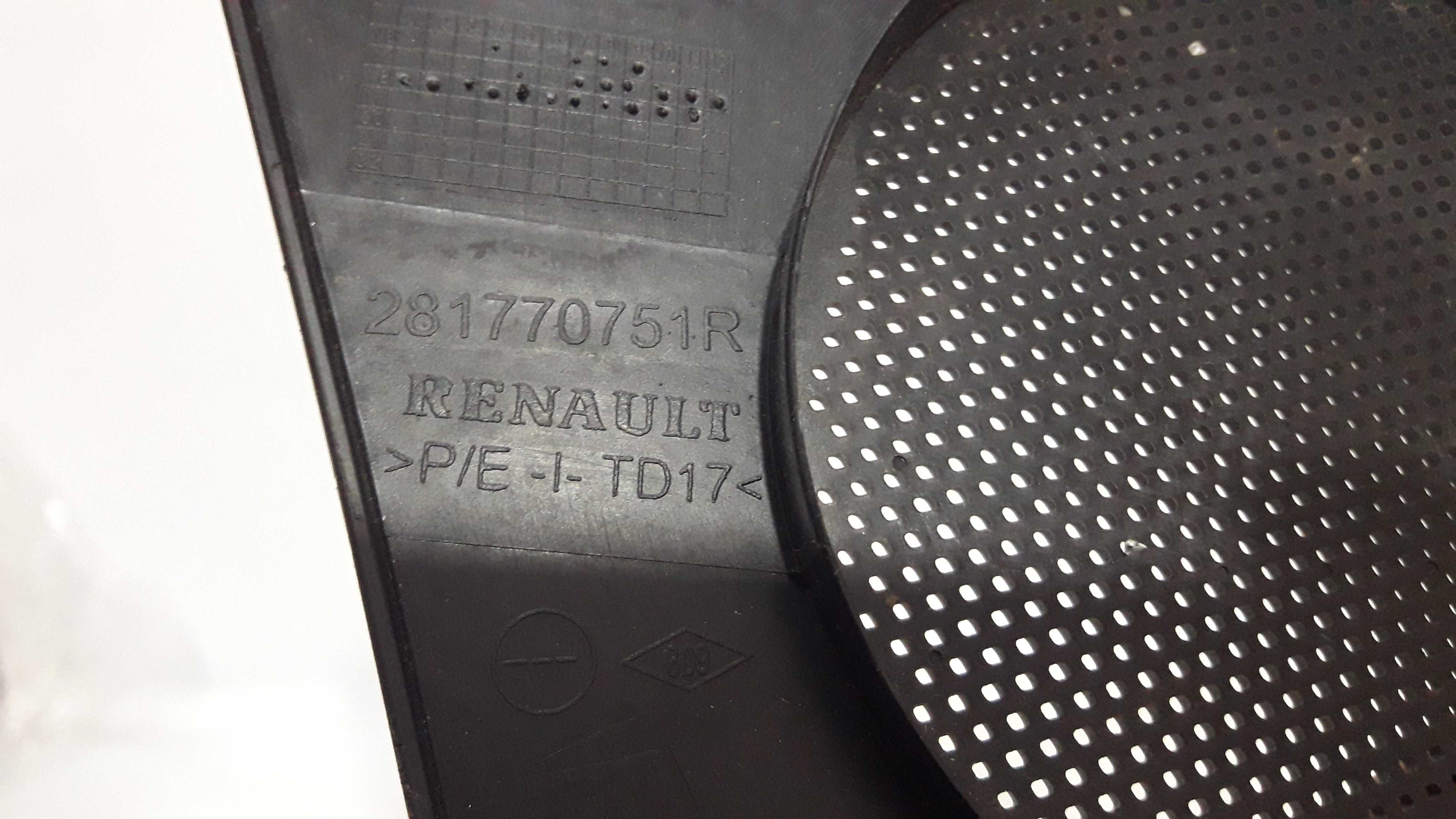 Tela Autofalante Esquerdo Painel Kwid 16 A 19 281770751r Preto 7