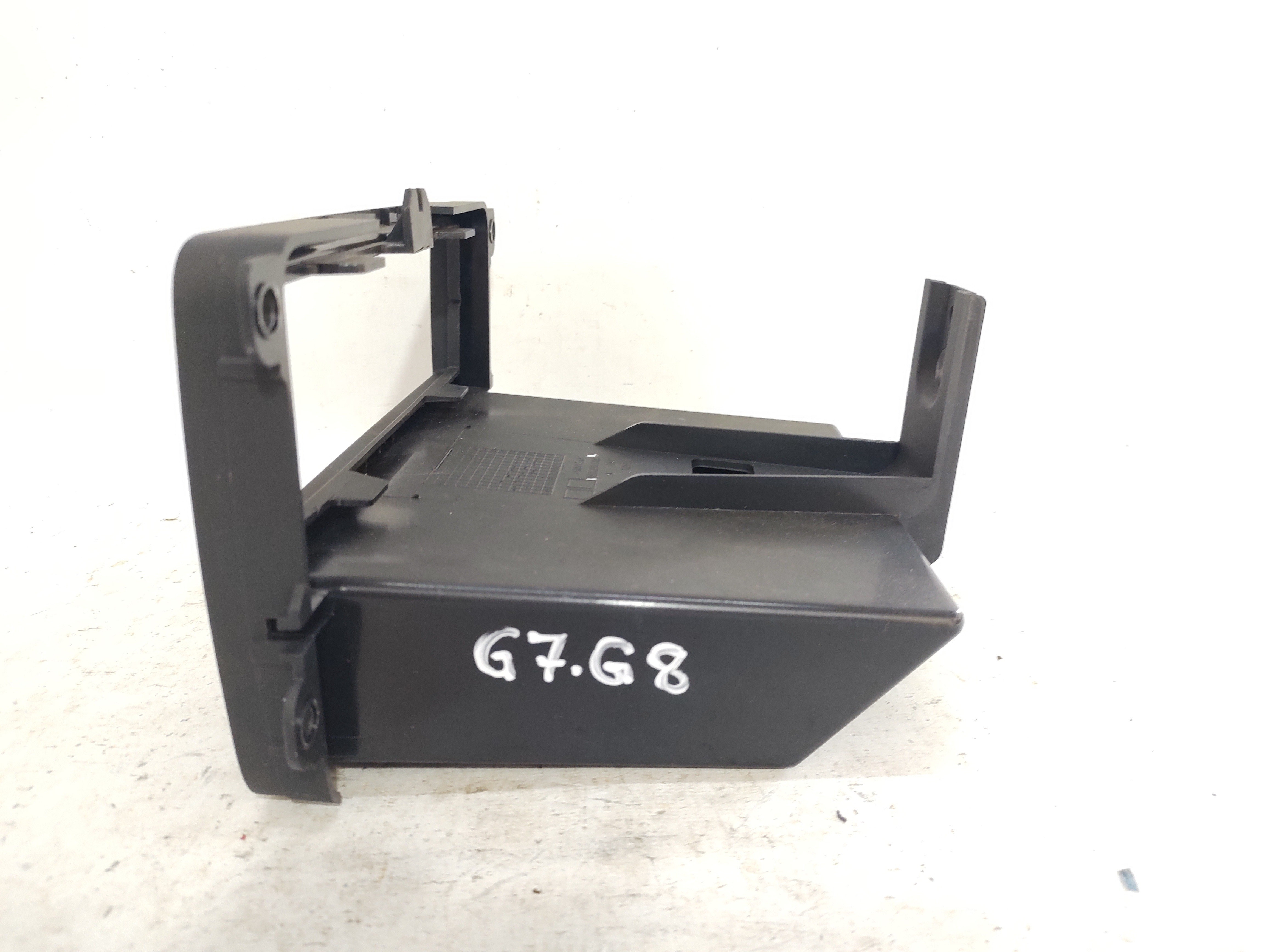 Moldura Painel Central Radio Gol 17 A 23 5u0857058 Preto 7