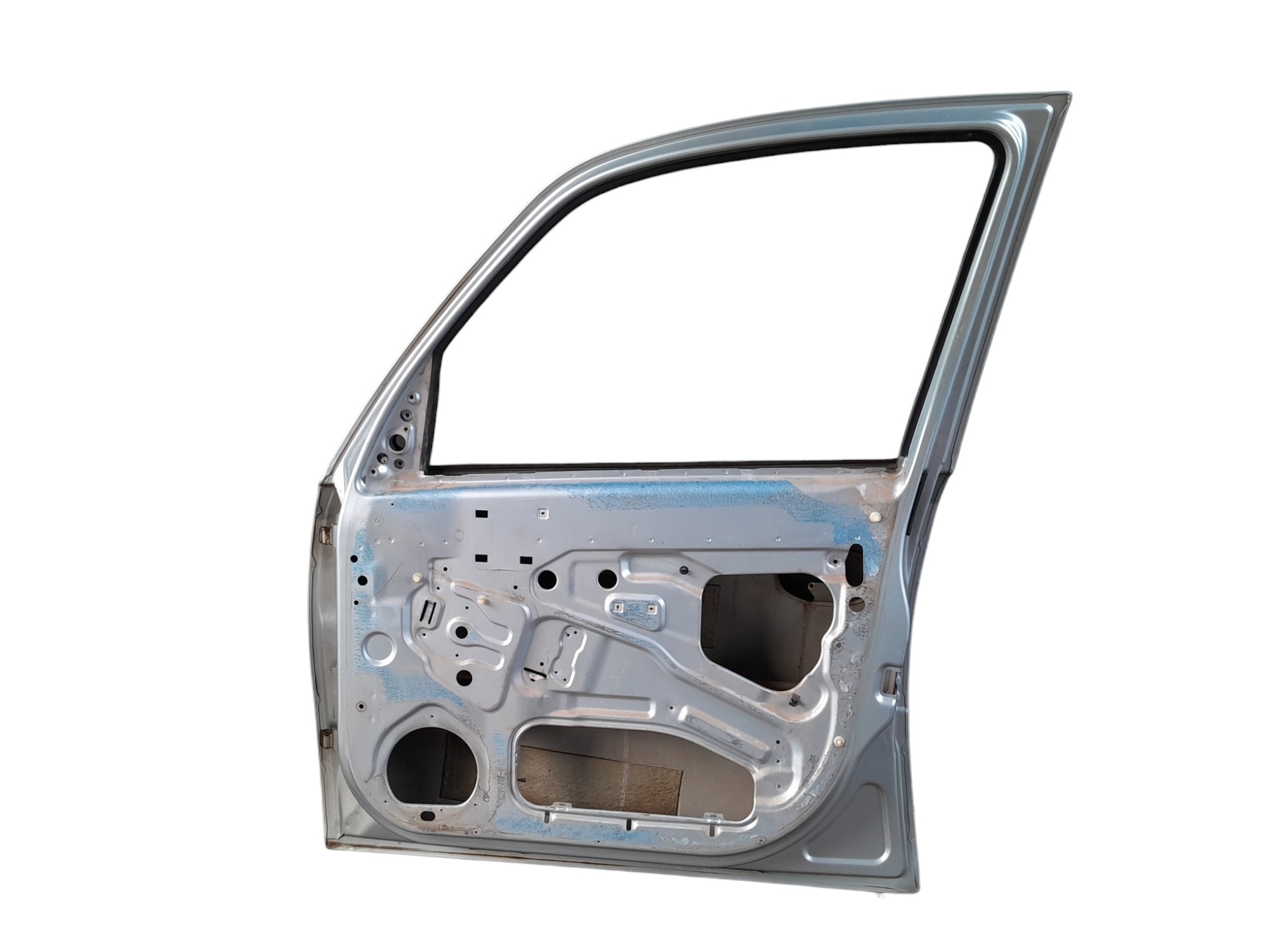Porta Dianteira Direita Chevrolet Meriva 2002/12 Original Dianteira Direito Prata 3