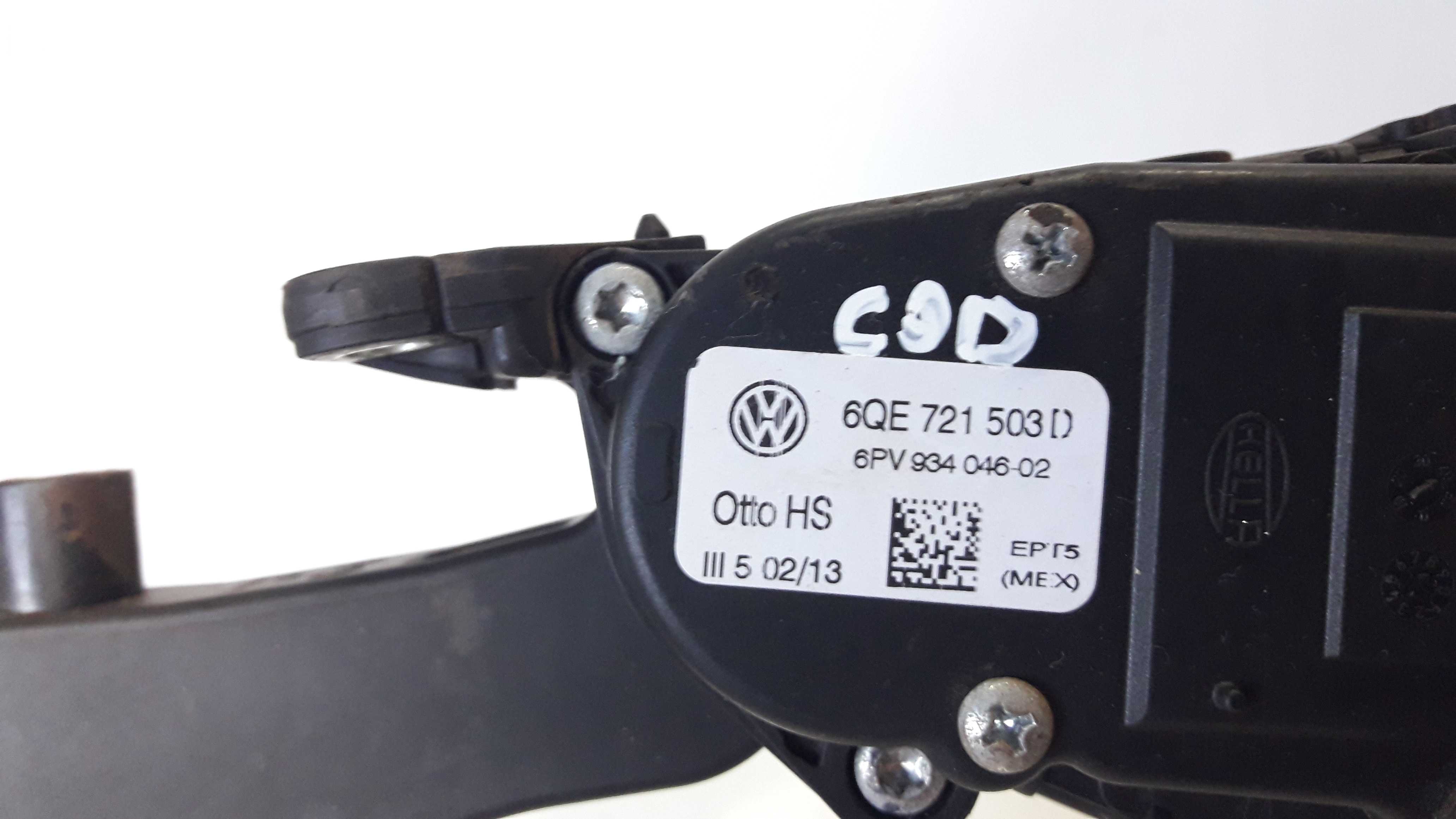 Pedal Acelerador Eletrônico Gol 1.0 G6 13/16 6qe721503 5
