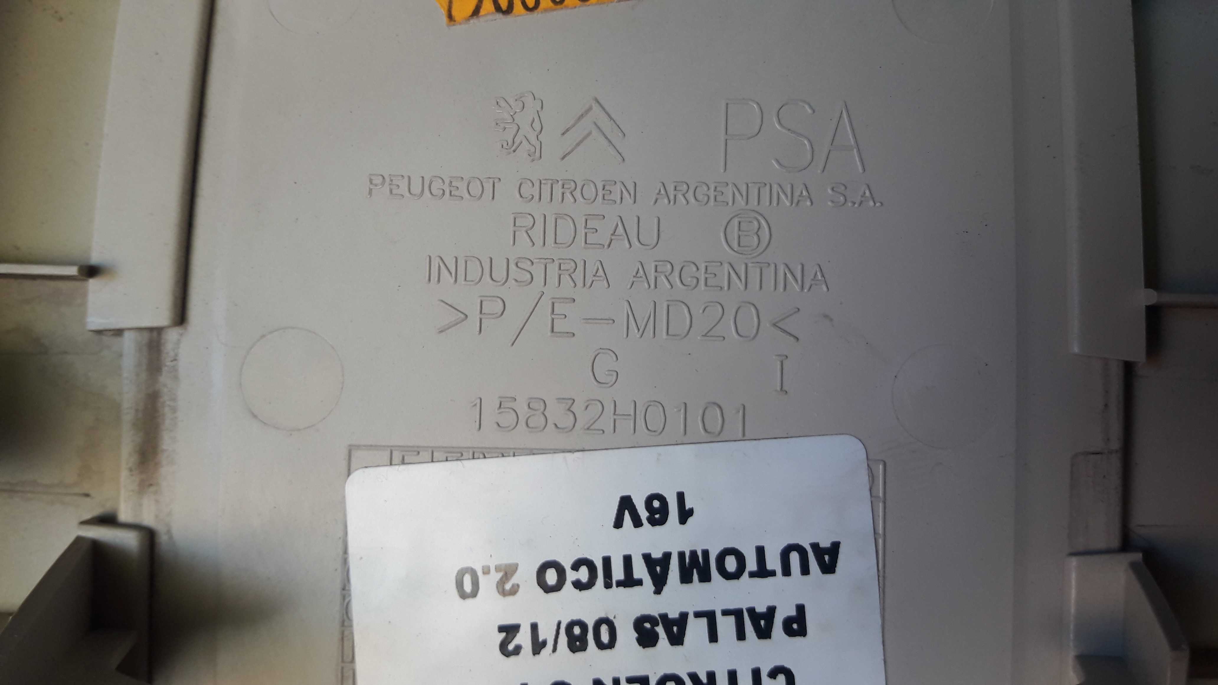 Moldura Int Coluna Central Esquerd C4 Pallas Exclusive 08/12 4