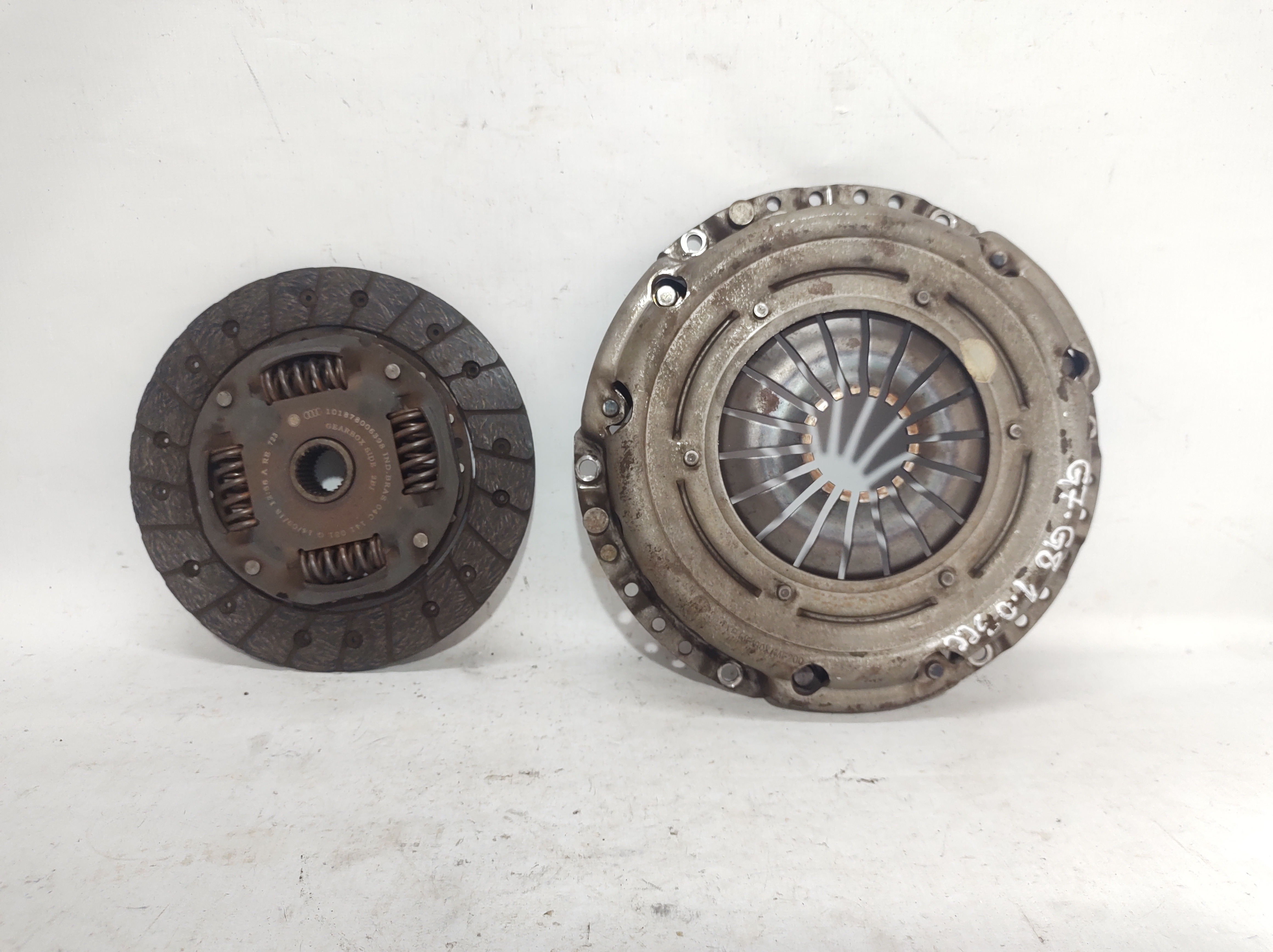 Disco E Platô Embregaem Gol G7 G8 17 A 23 1.0  3cc 4