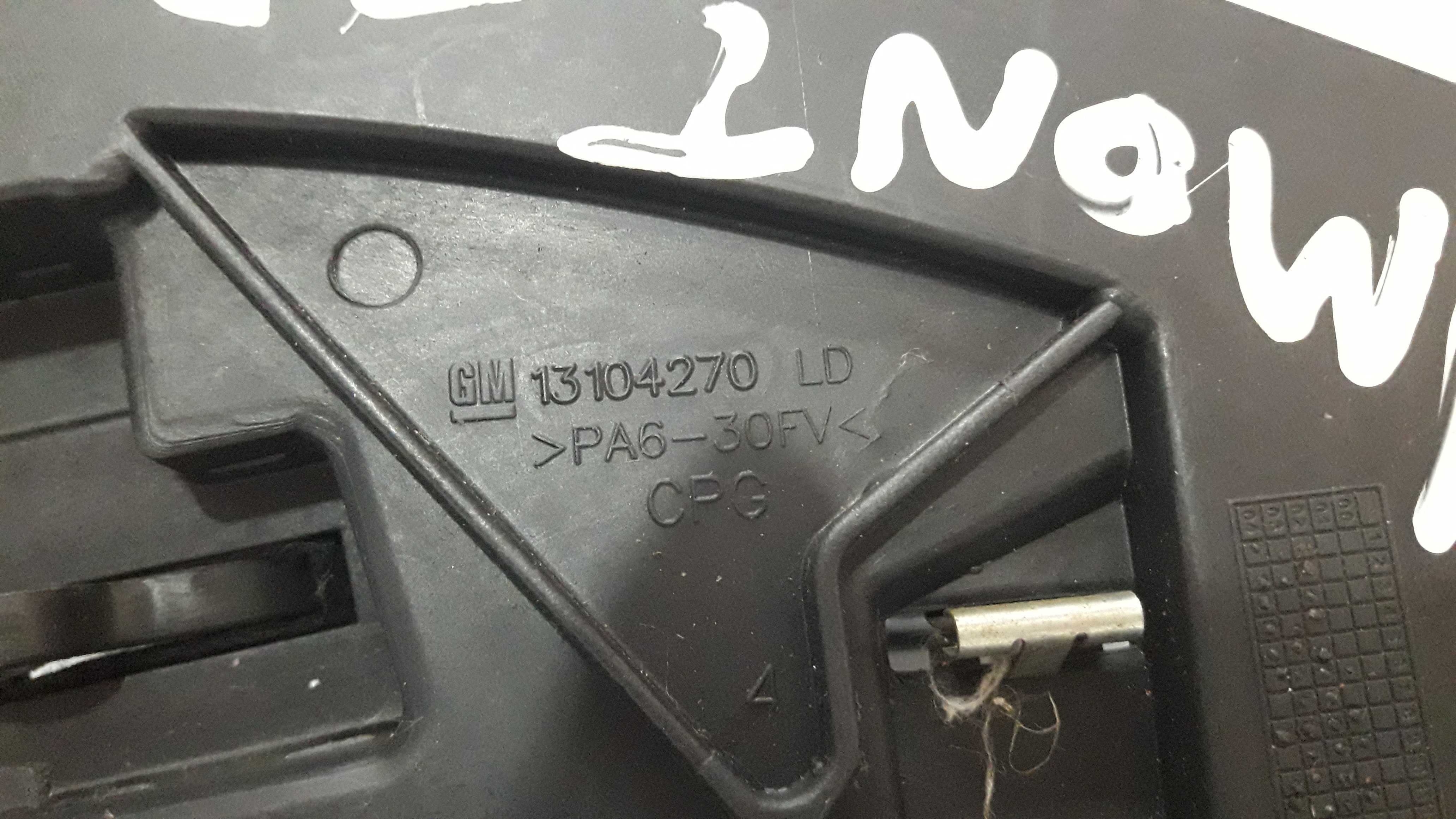 Maçaneta Interna Traseira Direita Corsa Maxx 3 A 10 13104270 Preto Traseira 6