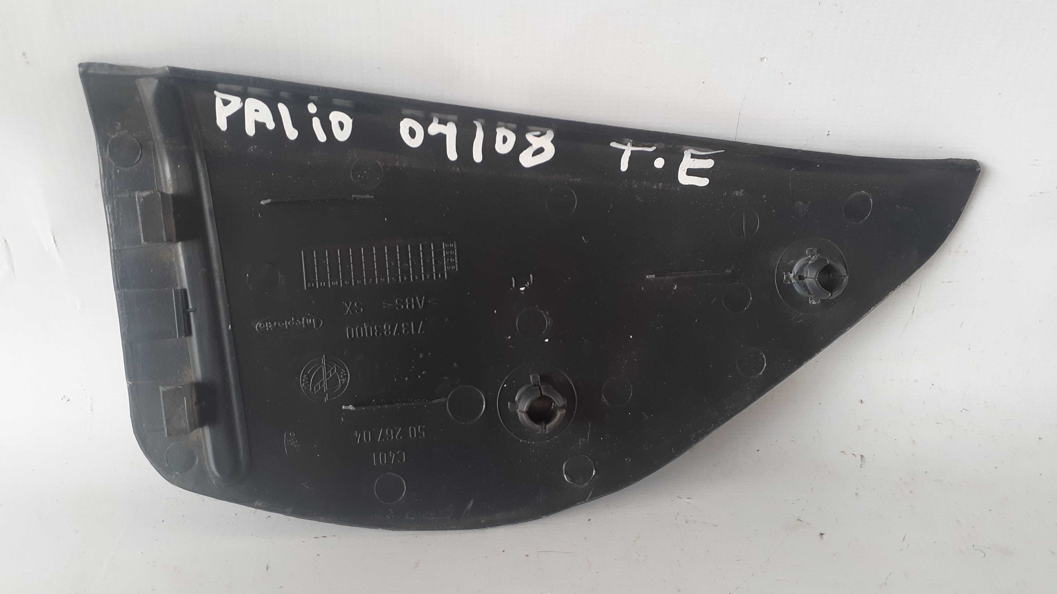 Moldura Interna Retrovisor Esquerdo Palio 04/08 Original Preto 2