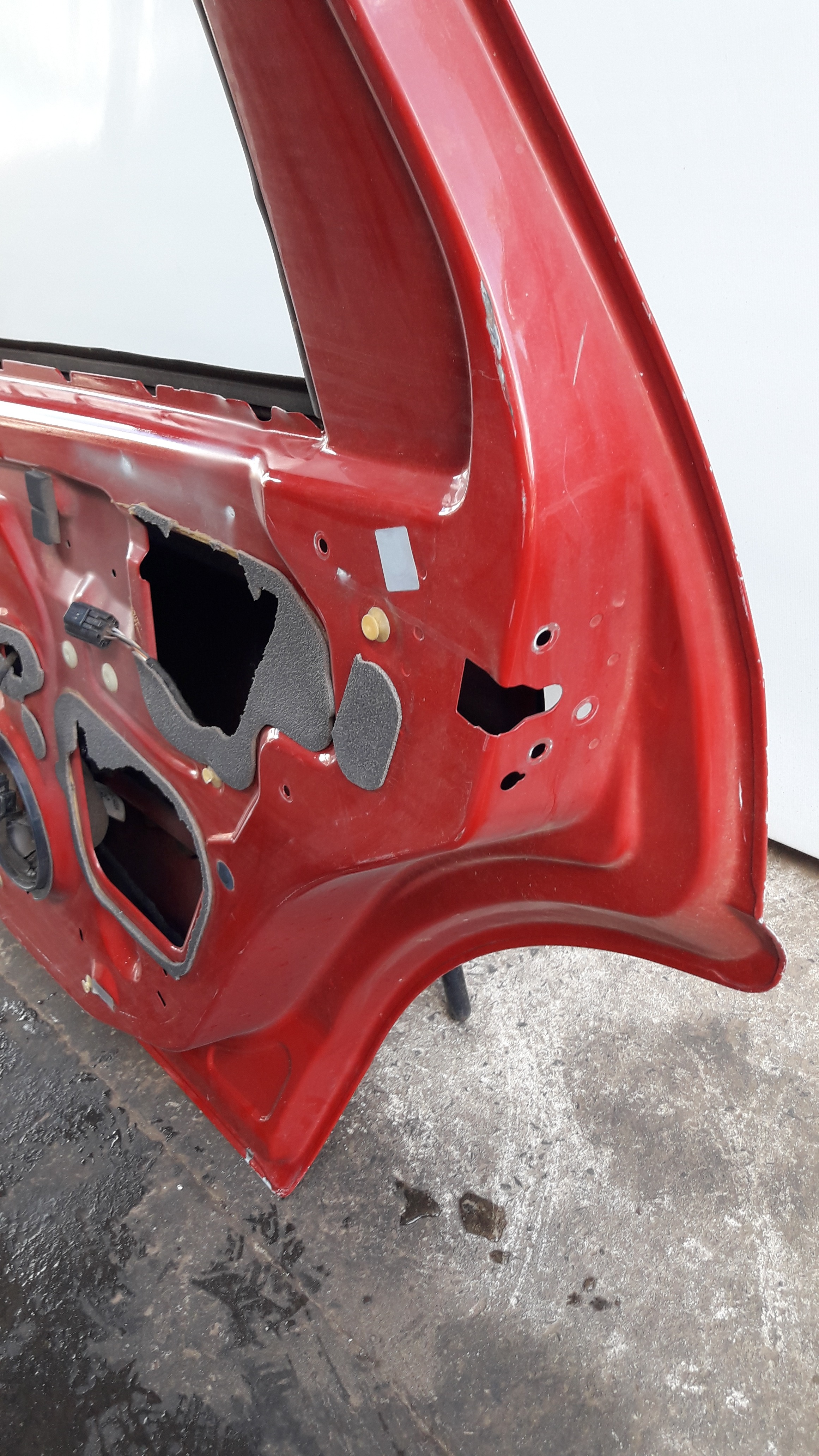 Porta Traseira Direita Ecosport Original 2003/2012 Vermelha 4