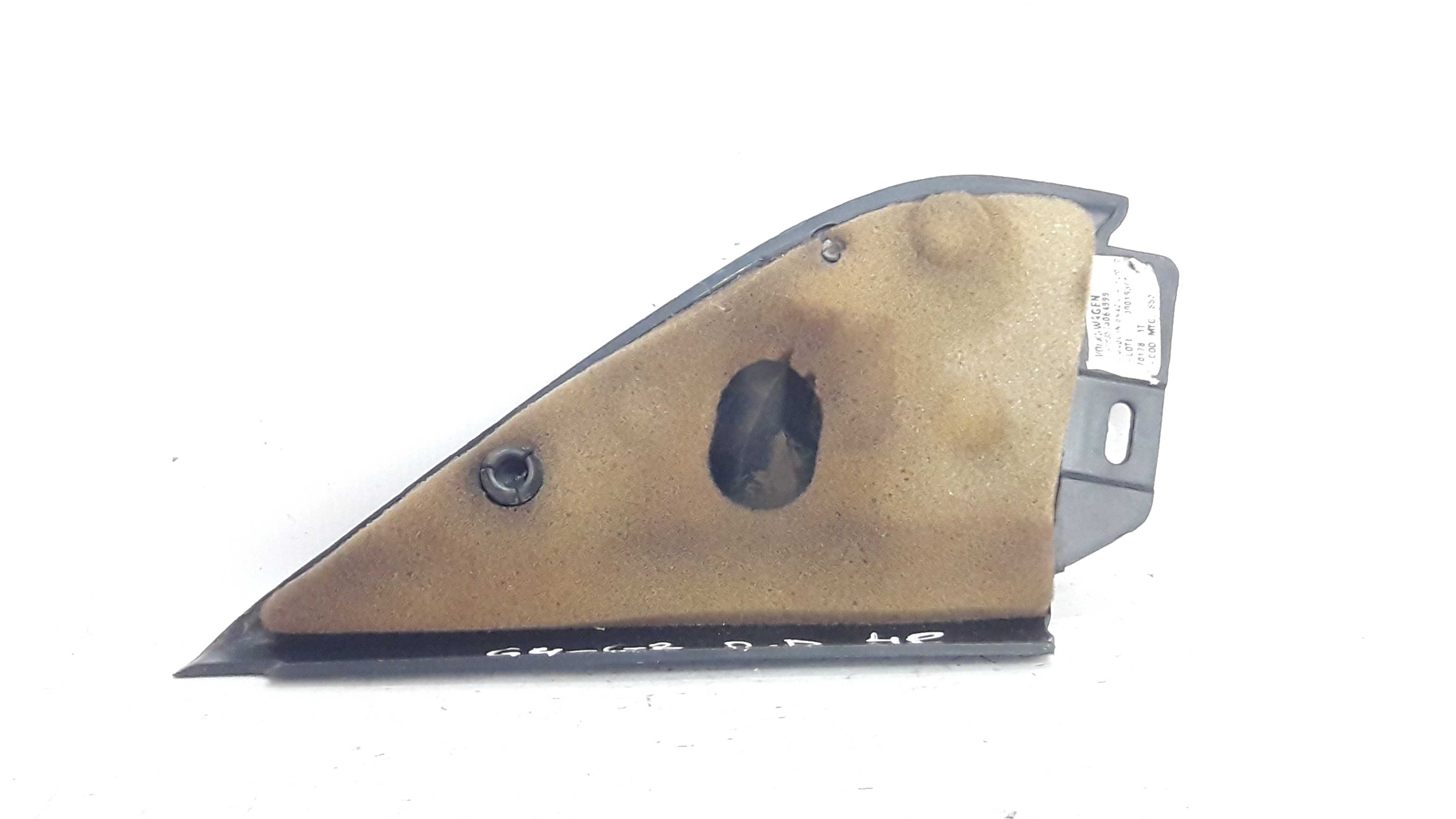 Moldura Interna Retrovisor Direito Gol 00 A 09 4 Portas  Preto 2