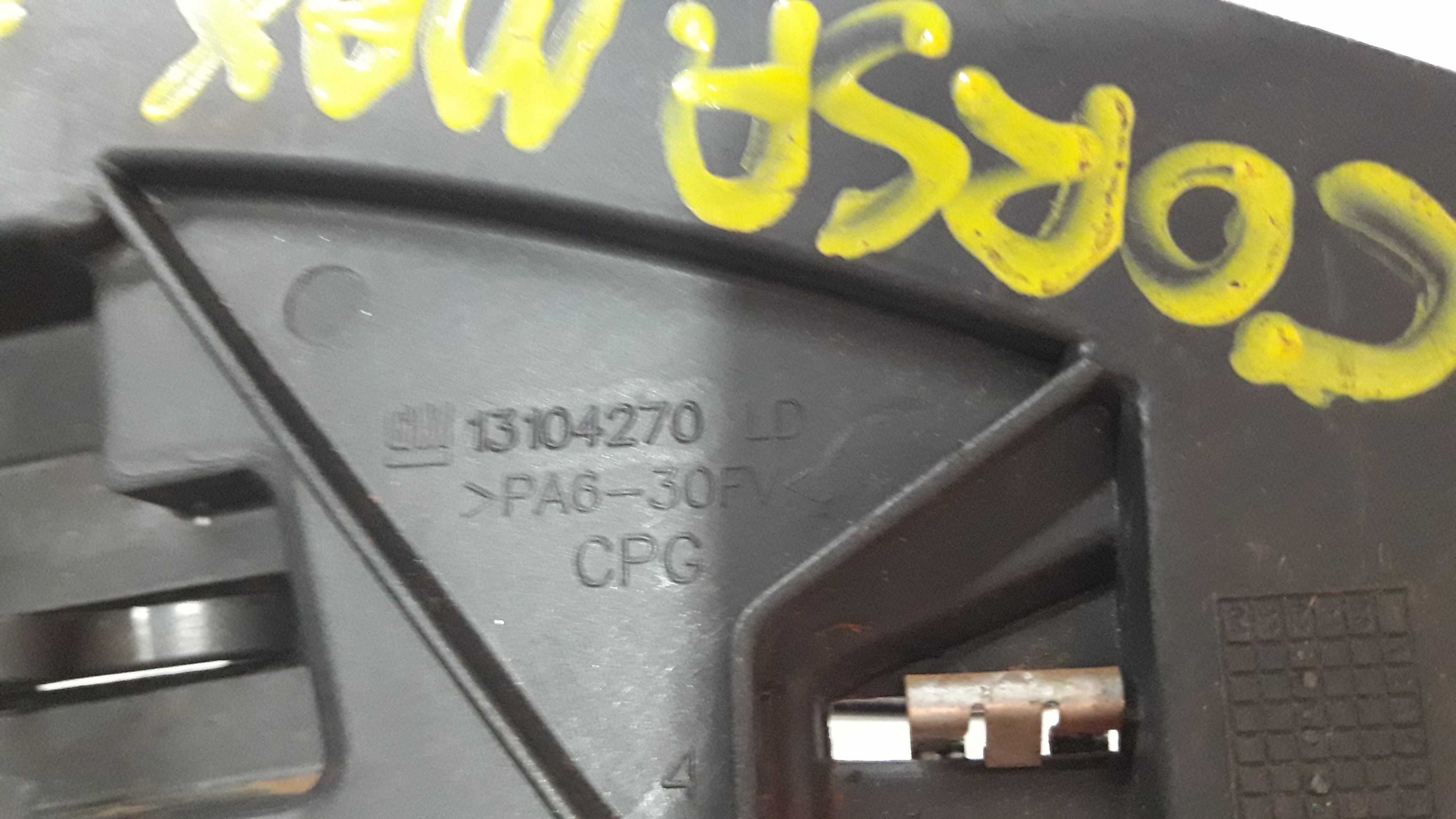 Maçaneta Interna Traseira Direita Corsa Maxx 3 A 10 13104270 Preto Traseira 8