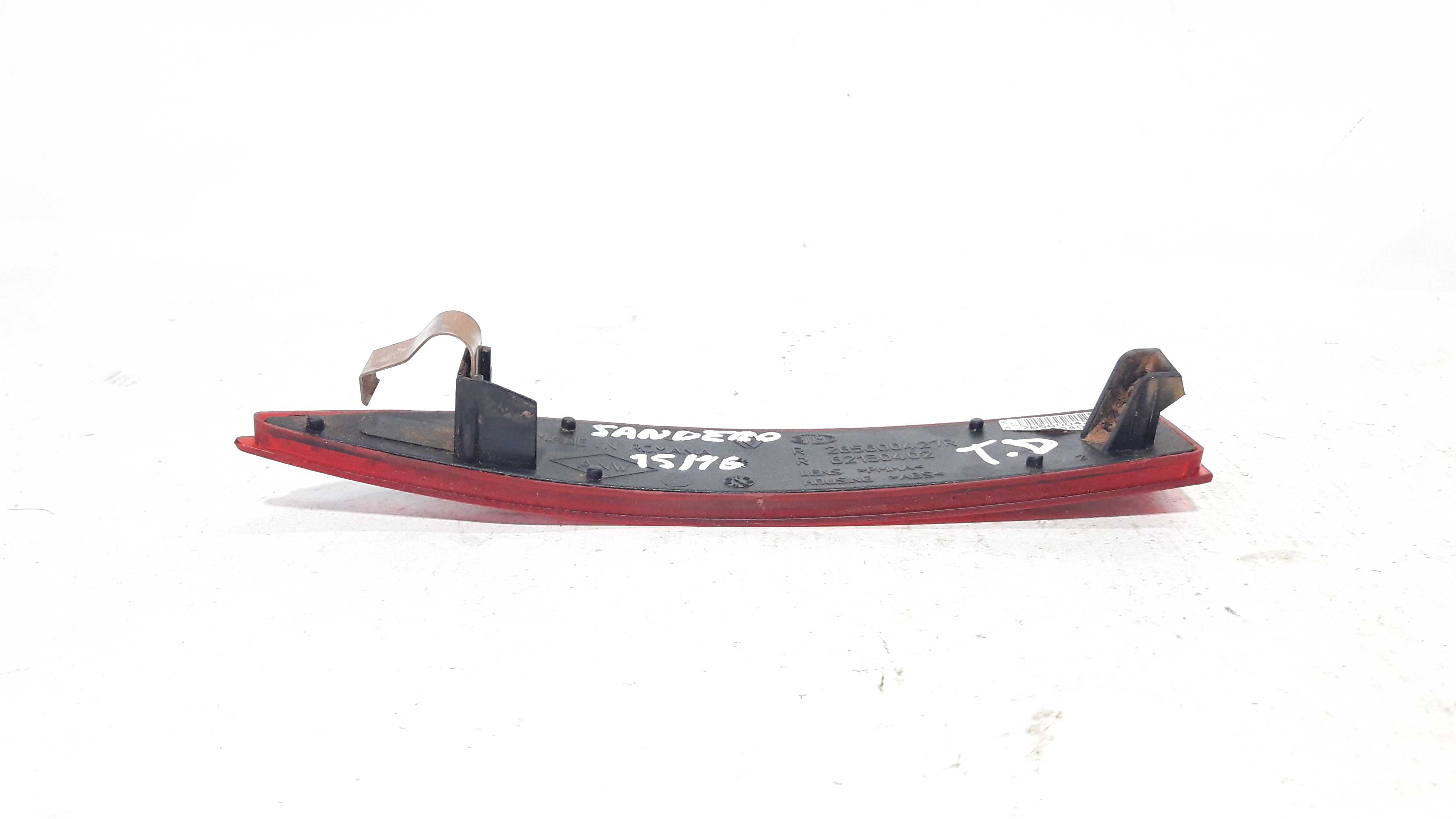 Refletor Olho Gato Tras Direito Sandero 15/20 265600427r Vermelho 3