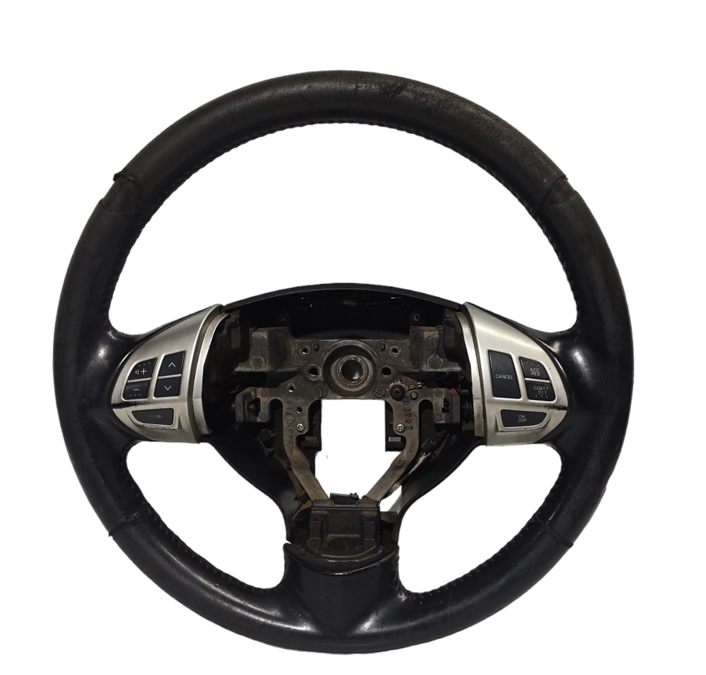 Volante  Multifuncional Outlander 7/09 C Avaria Estética Preto