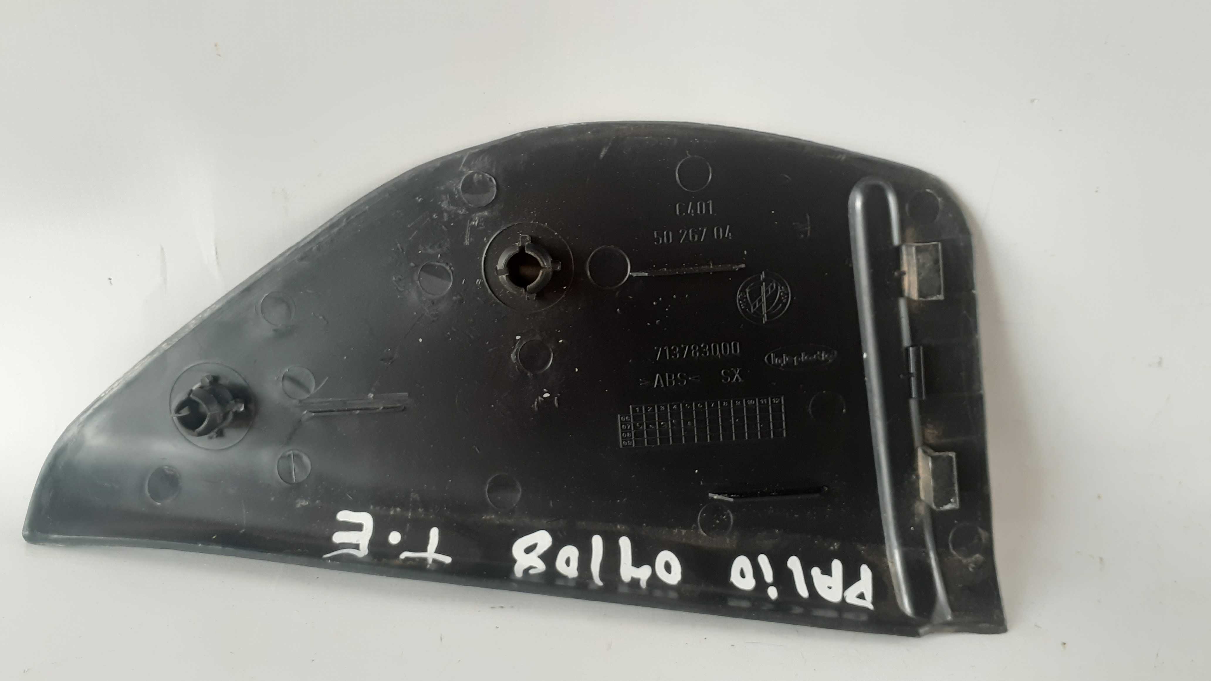Moldura Interna Retrovisor Esquerdo Palio 04/08 Original Preto 3