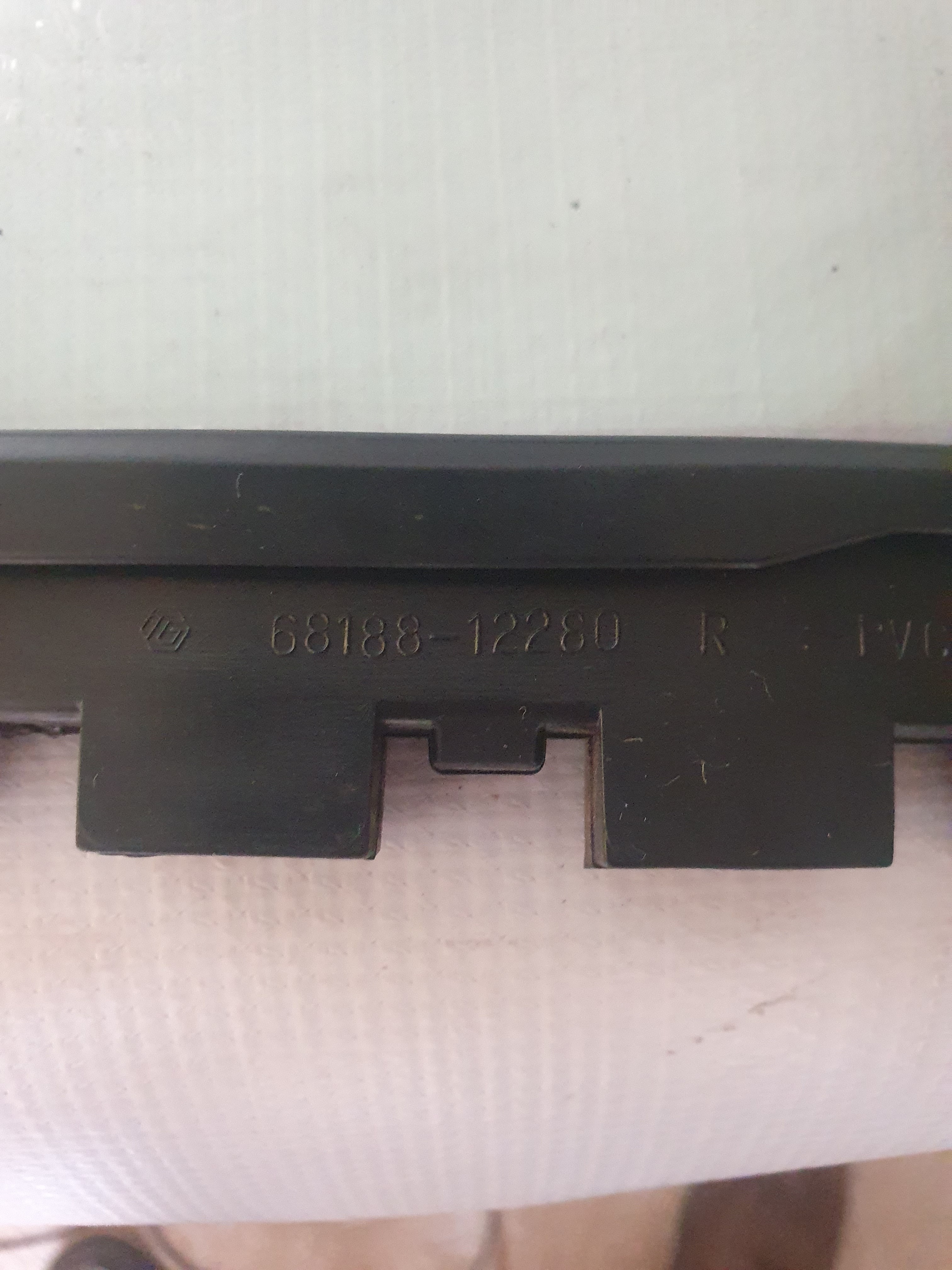 Vidro Fixo Porta Traseira Direita Toyota Corolla 03/08 Origi 5