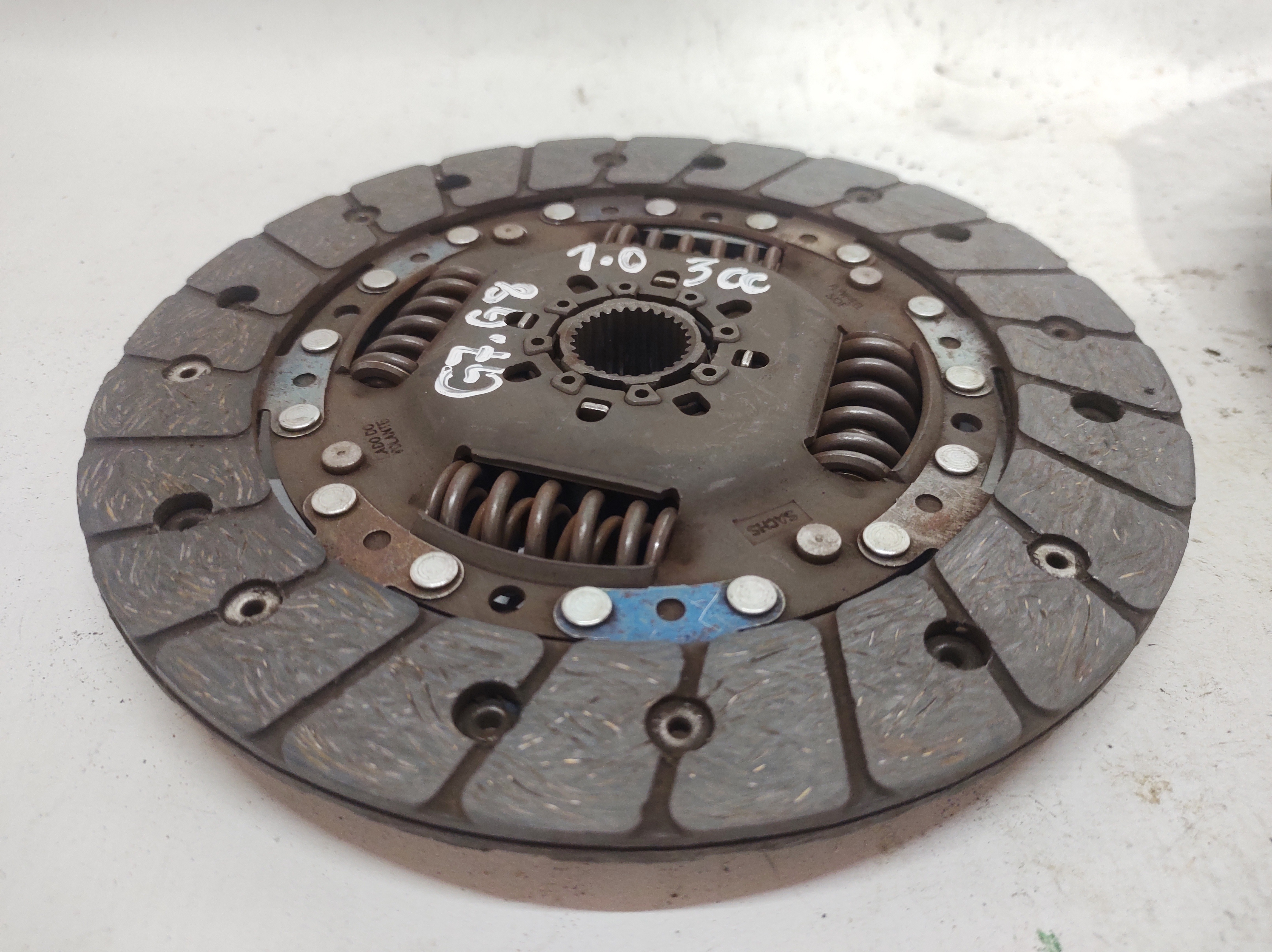 Disco E Platô Embregaem Gol G7 G8 17 A 23 1.0  3cc 6