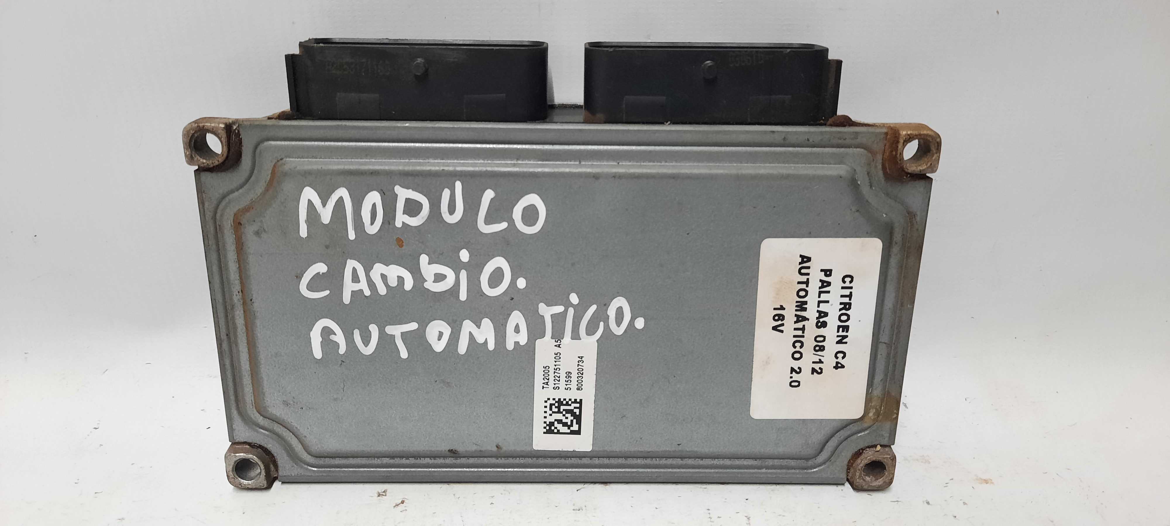 Módulo Câmbio Aut Citroën C4 Pallas 2.0 16v 08/12 S122751105 1