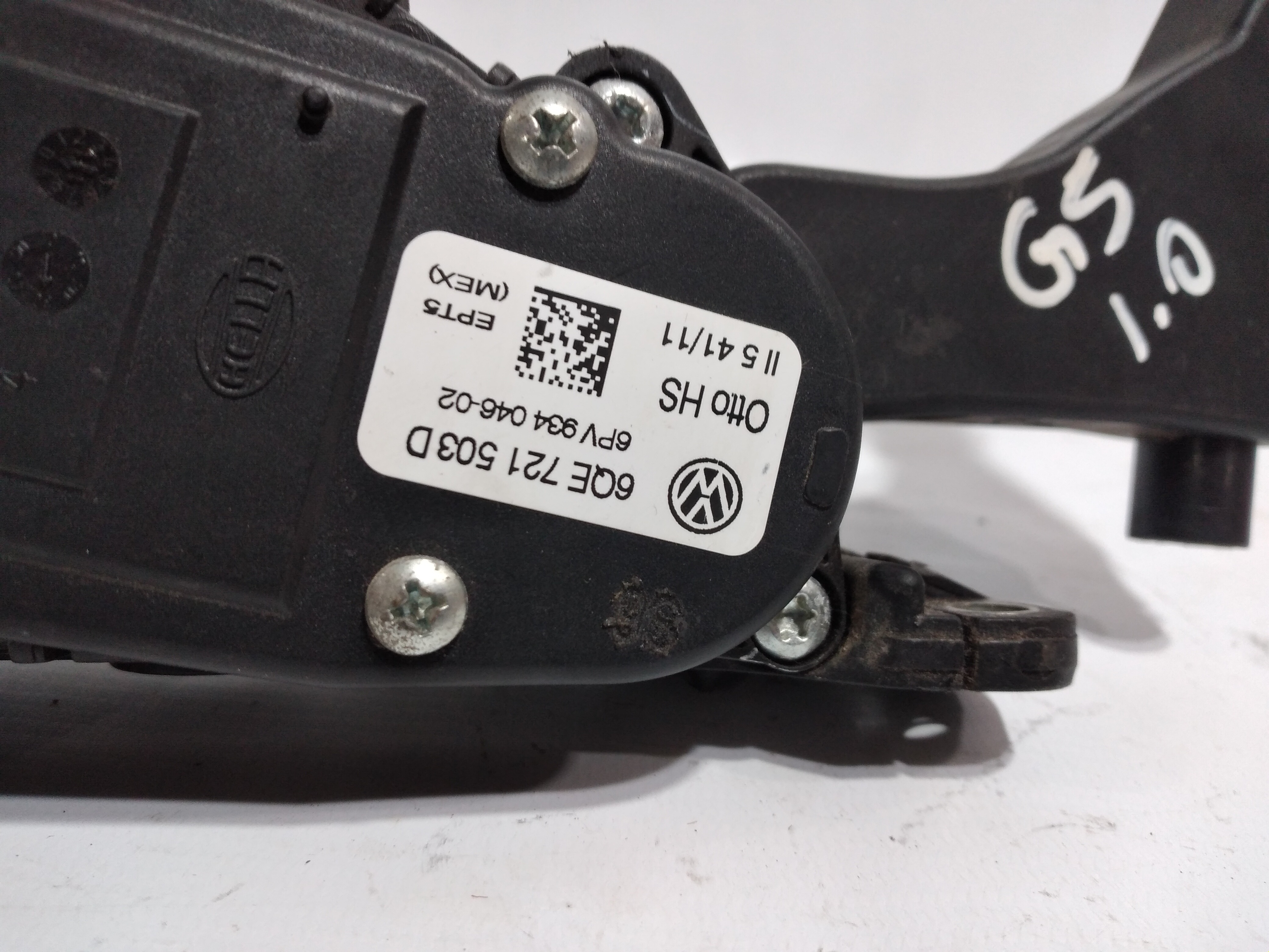 Pedal Eletrônico Acelerador Gol G5 1.0 Com Avaria Original 1