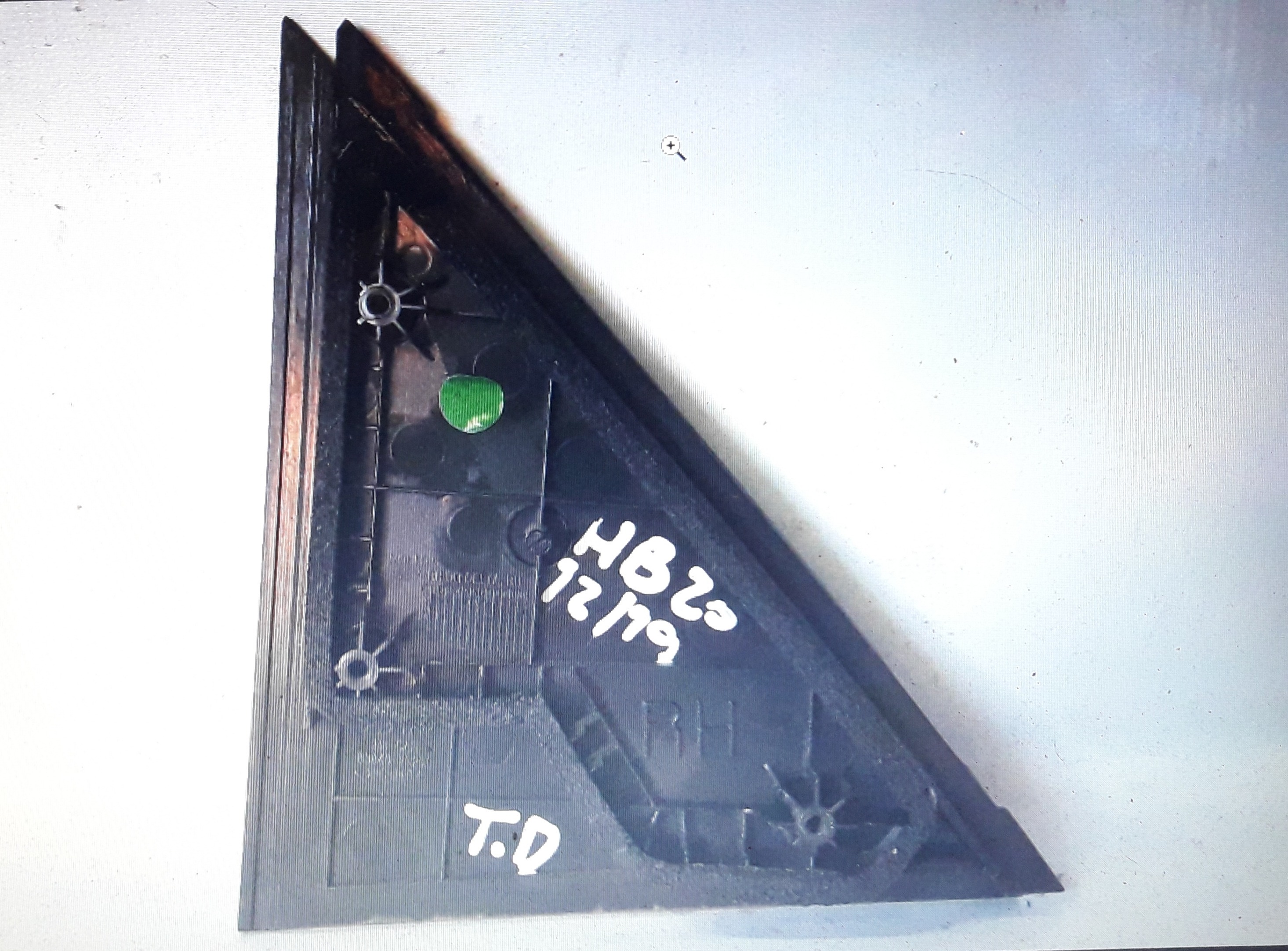 Moldura Interna Porta Traseira Direita Hb20 2012/19 Original 4