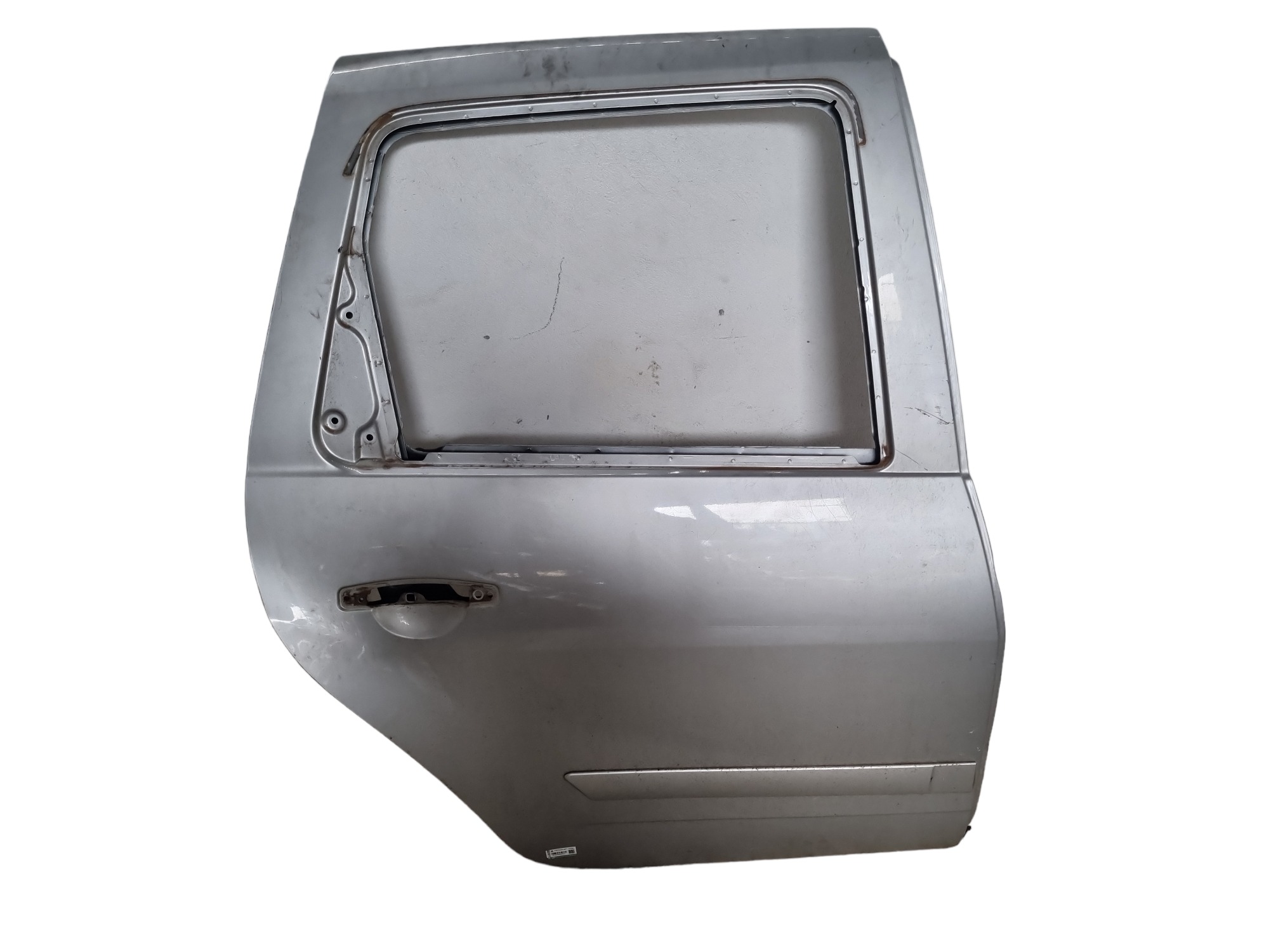 Porta Traseira Direita Renault Duster Prata 13/17 Original 3