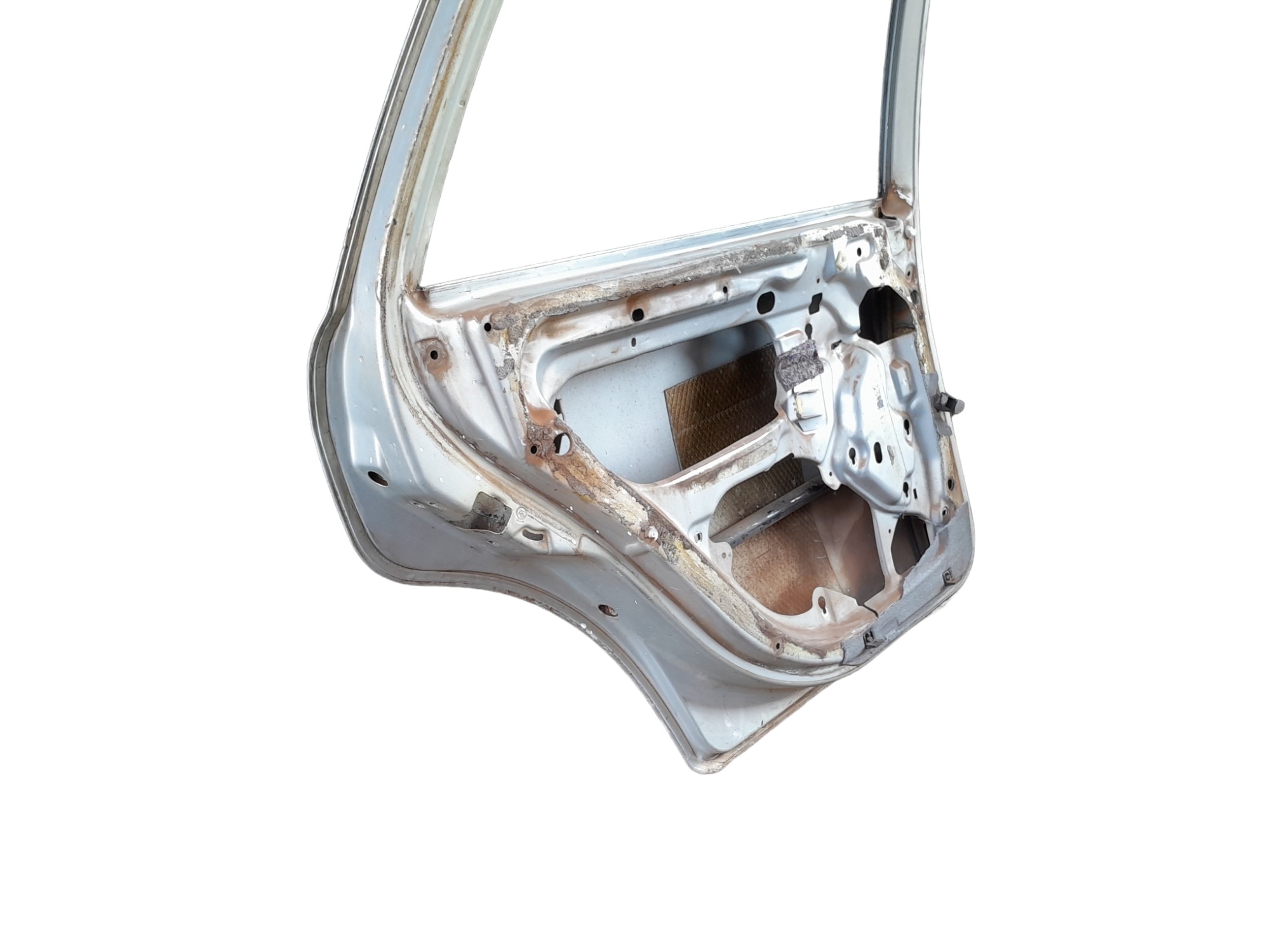 Porta Traseira Esquerda Volkswagen Gol Parati G2 G3 Original Traseira Esquerdo Prata 4