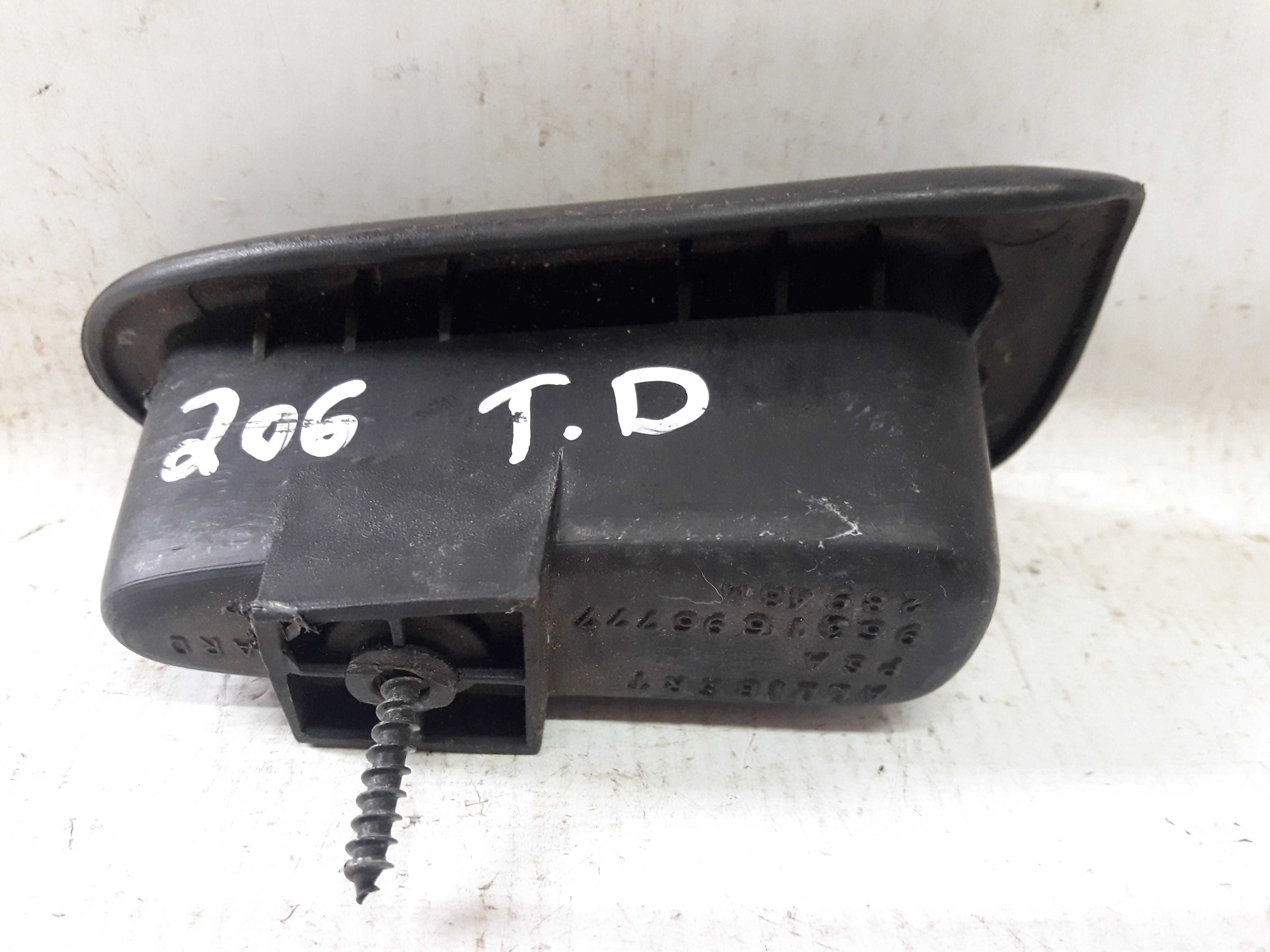 Puxador Porta Traseira Direita Peugeot 206 9631696777 Origin 2