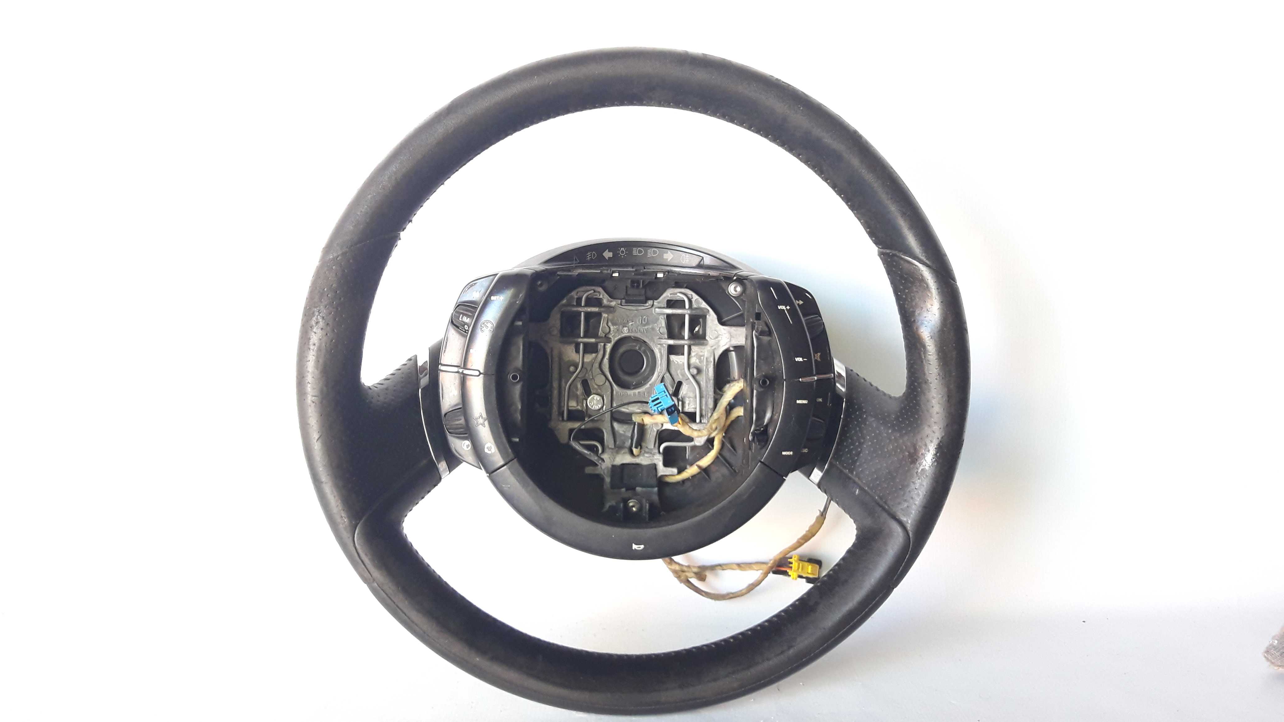 Volante C Comandos Citroen C4 Pallas Exclusive 08/12 Origina Preto 1