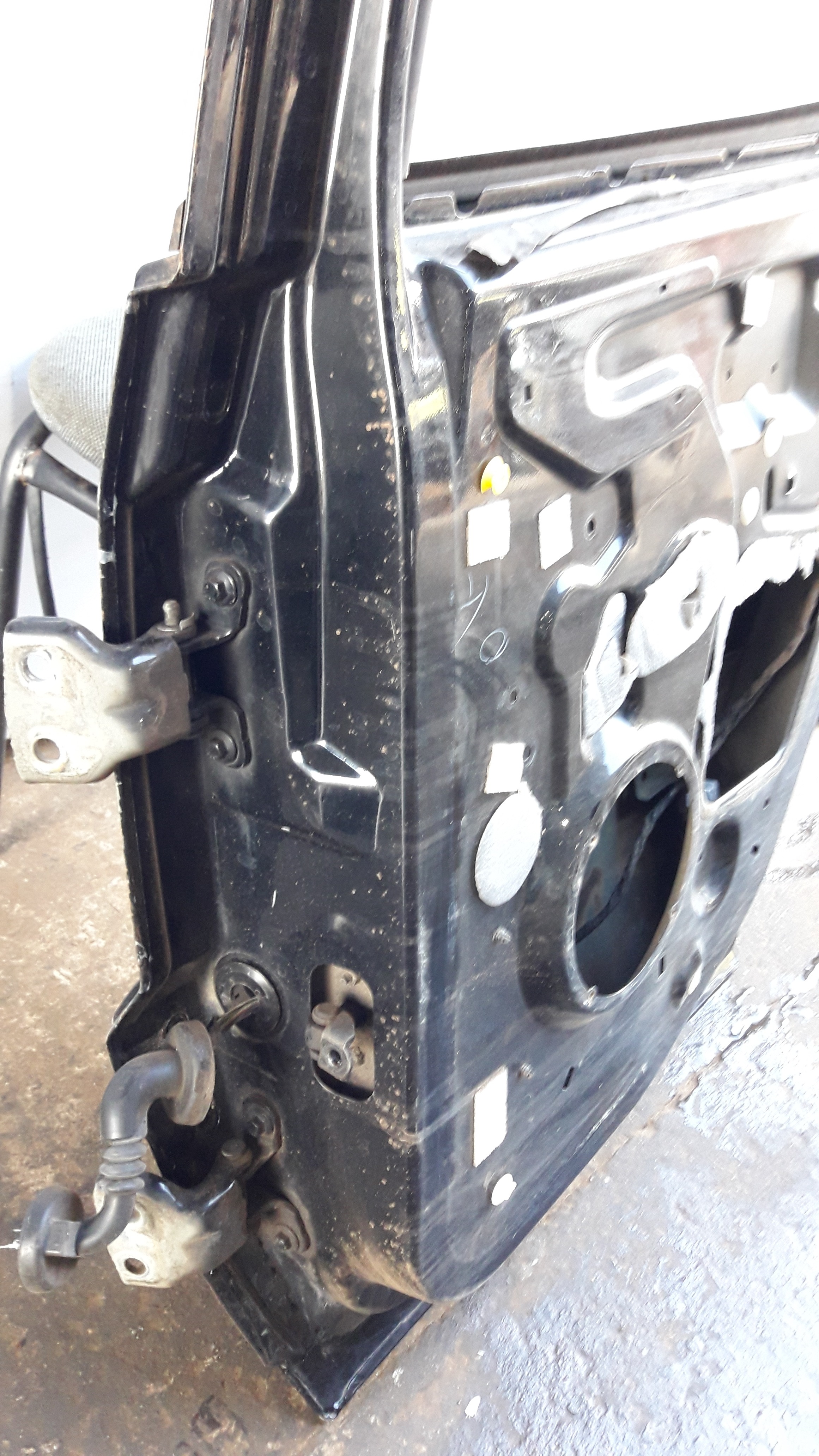 Porta Traseira Direita Ecosport 2003/2012 Preta Original 4