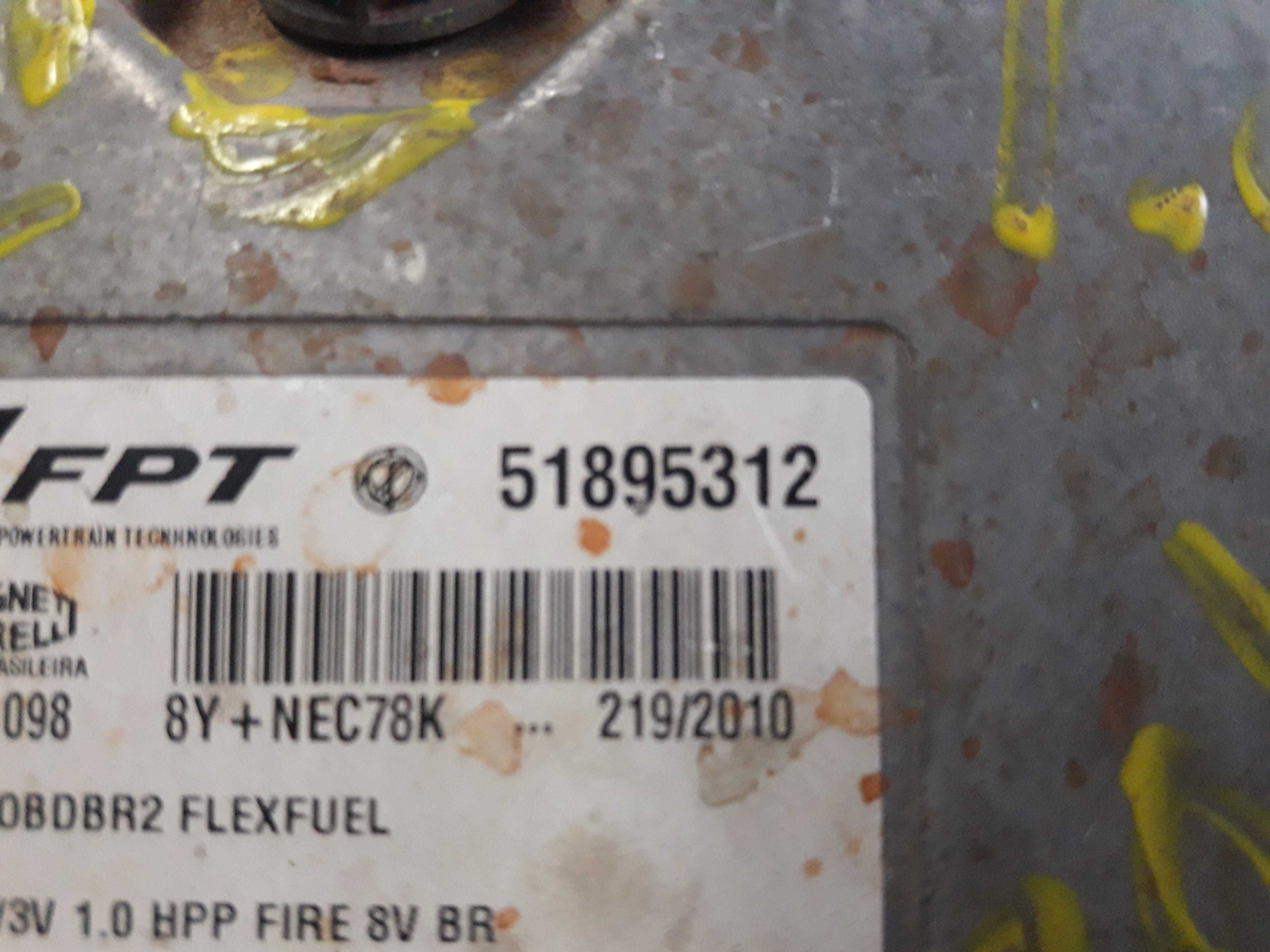 Módulo Injeção Palio Fire 1.0 2016 51895312 74 Pinos Origina 2