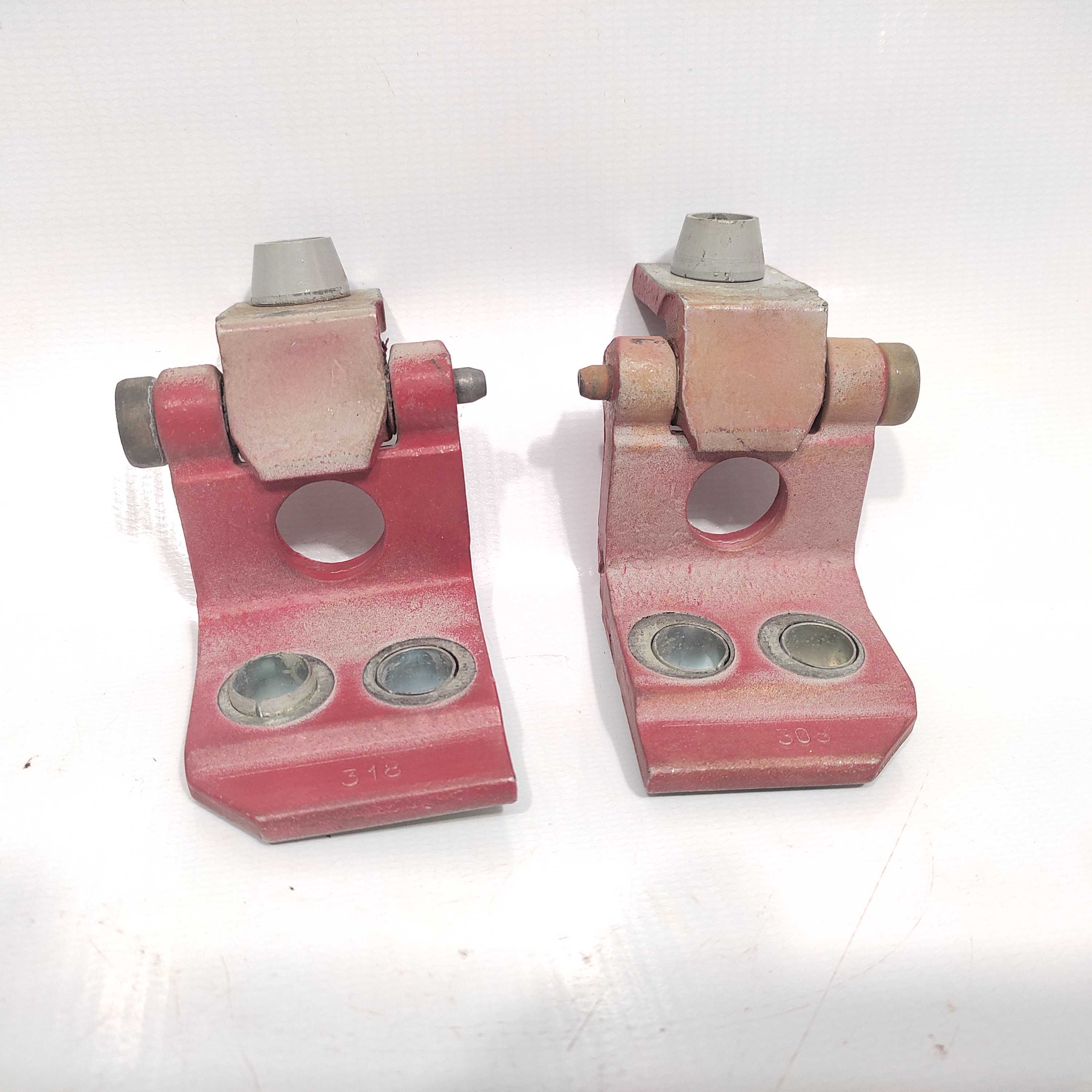 Par Dobradiça Porta Dianteira Direita Peugeot 206 Original 1