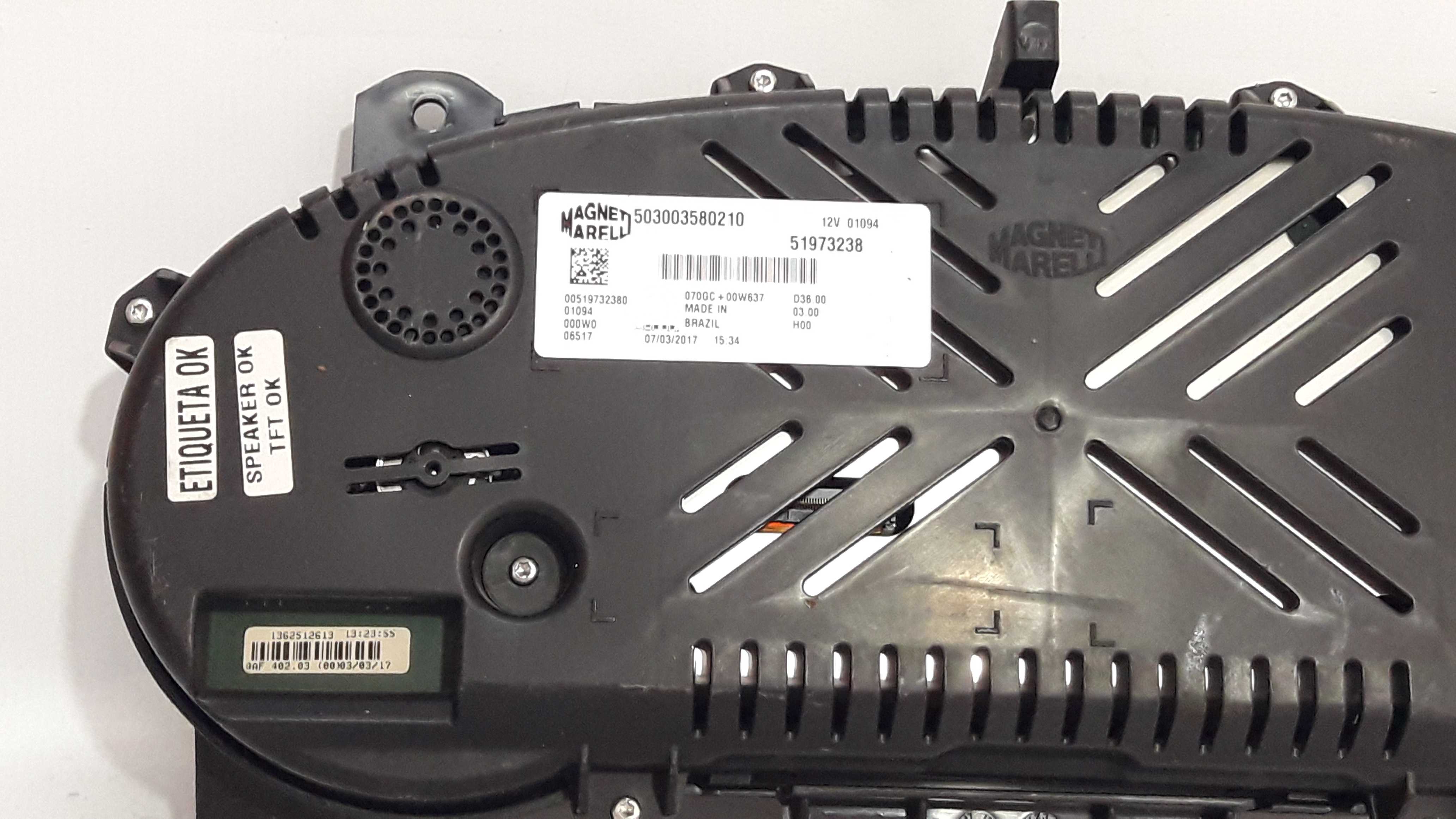 Painel Velocimetro Conta Giros Sem Lente Toro 16a21 51973238 Preto 5