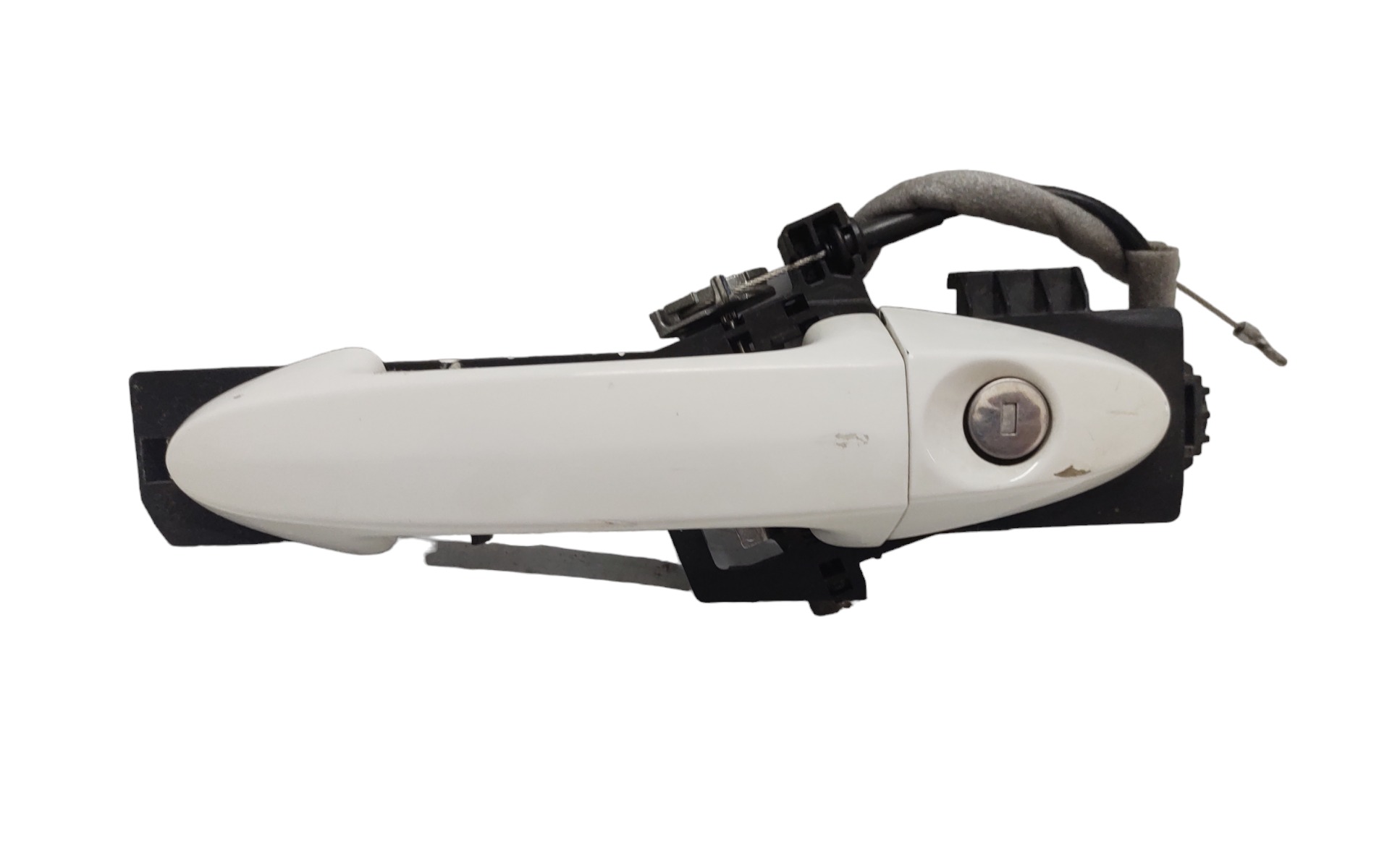 Maçaneta Externa Dianteira Esquerda Ford Ka 14 A 21 S/ Chave Branco Dianteira 1