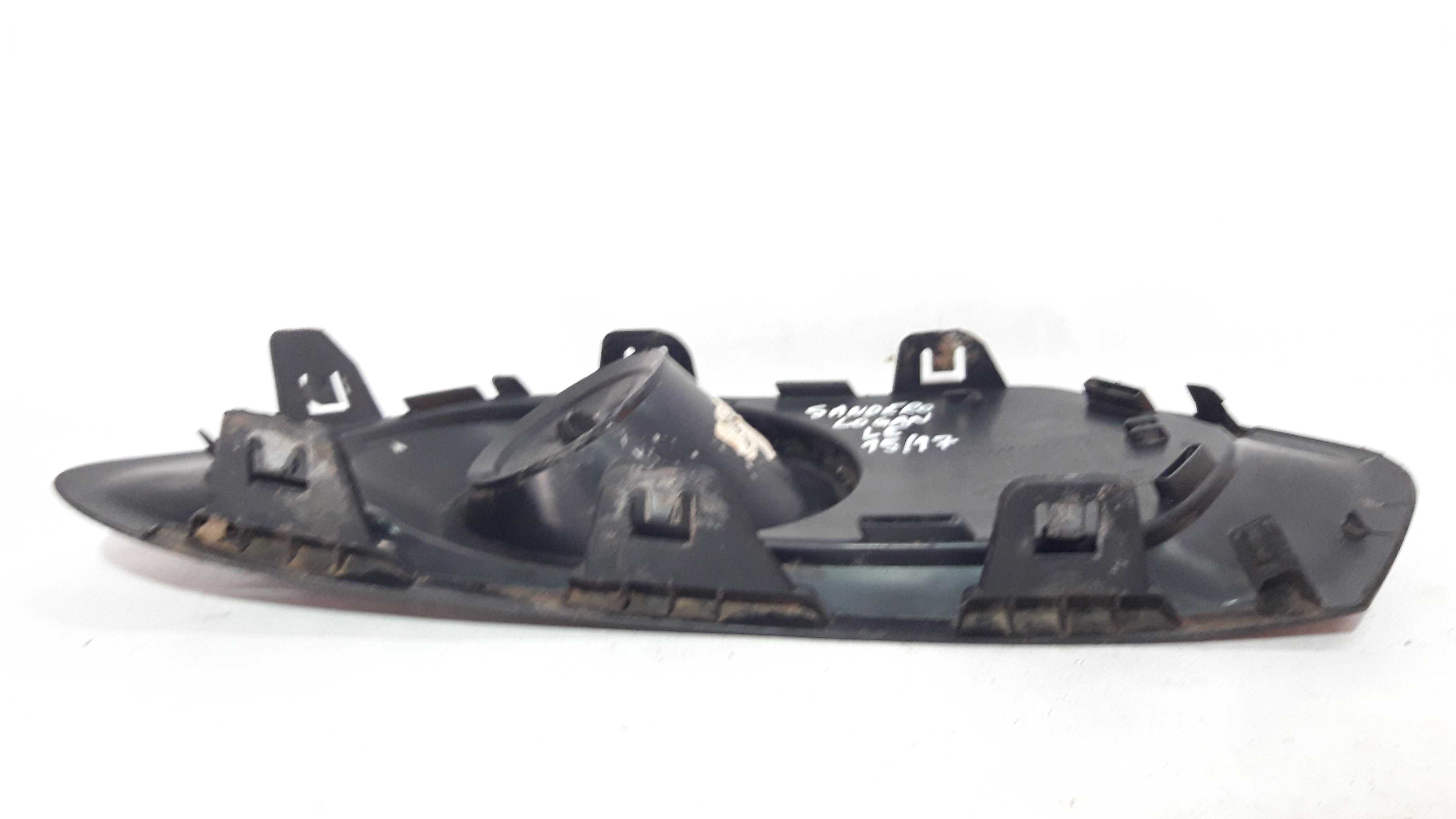 Moldura Farol Milha Esquerdo Sandero/logan 2015/17 Original Preto Esquerdo 4