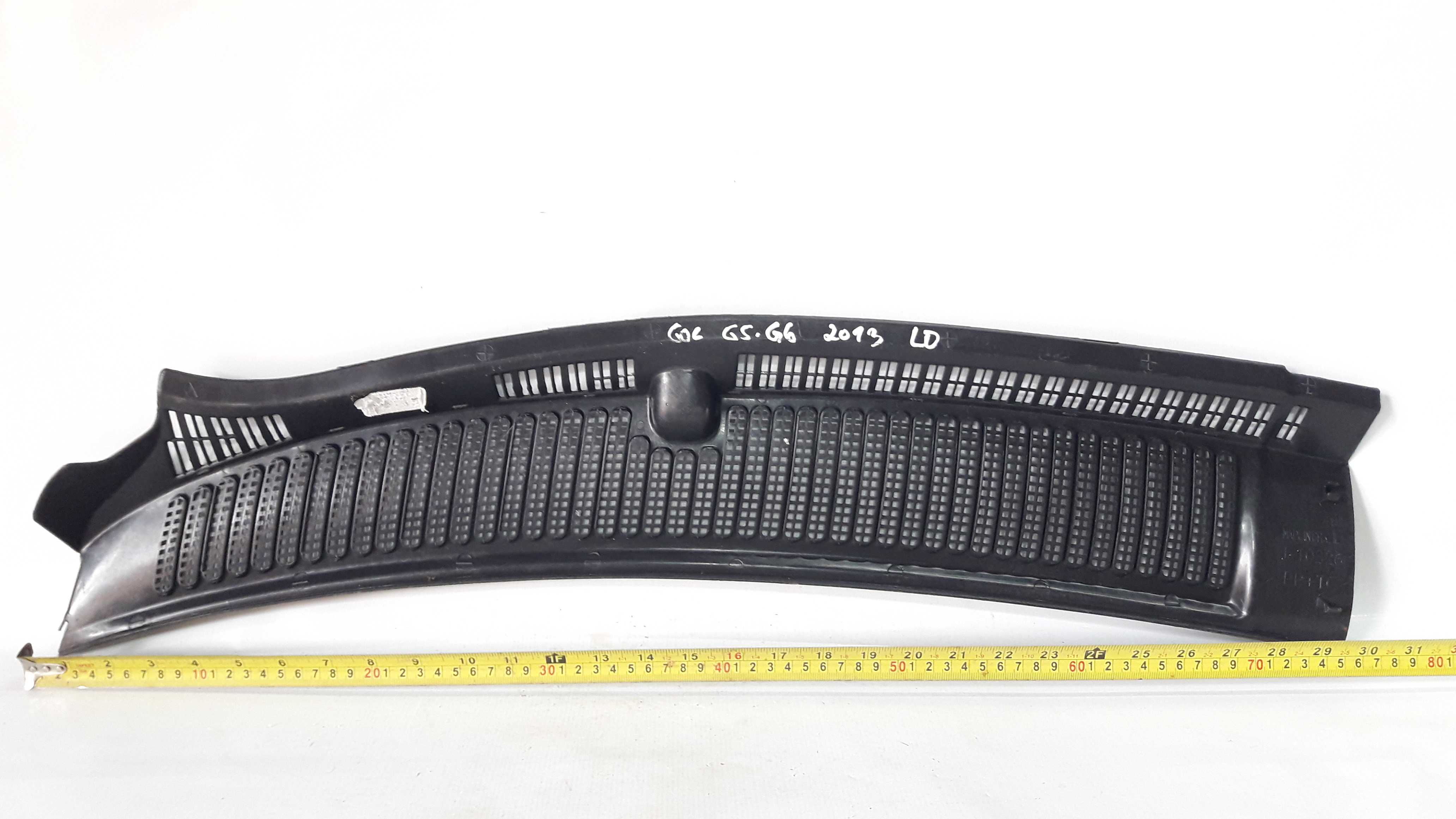 Moldura Acabamento Grade Churrasqueira Gol G5/g6  Preot Plástico 5