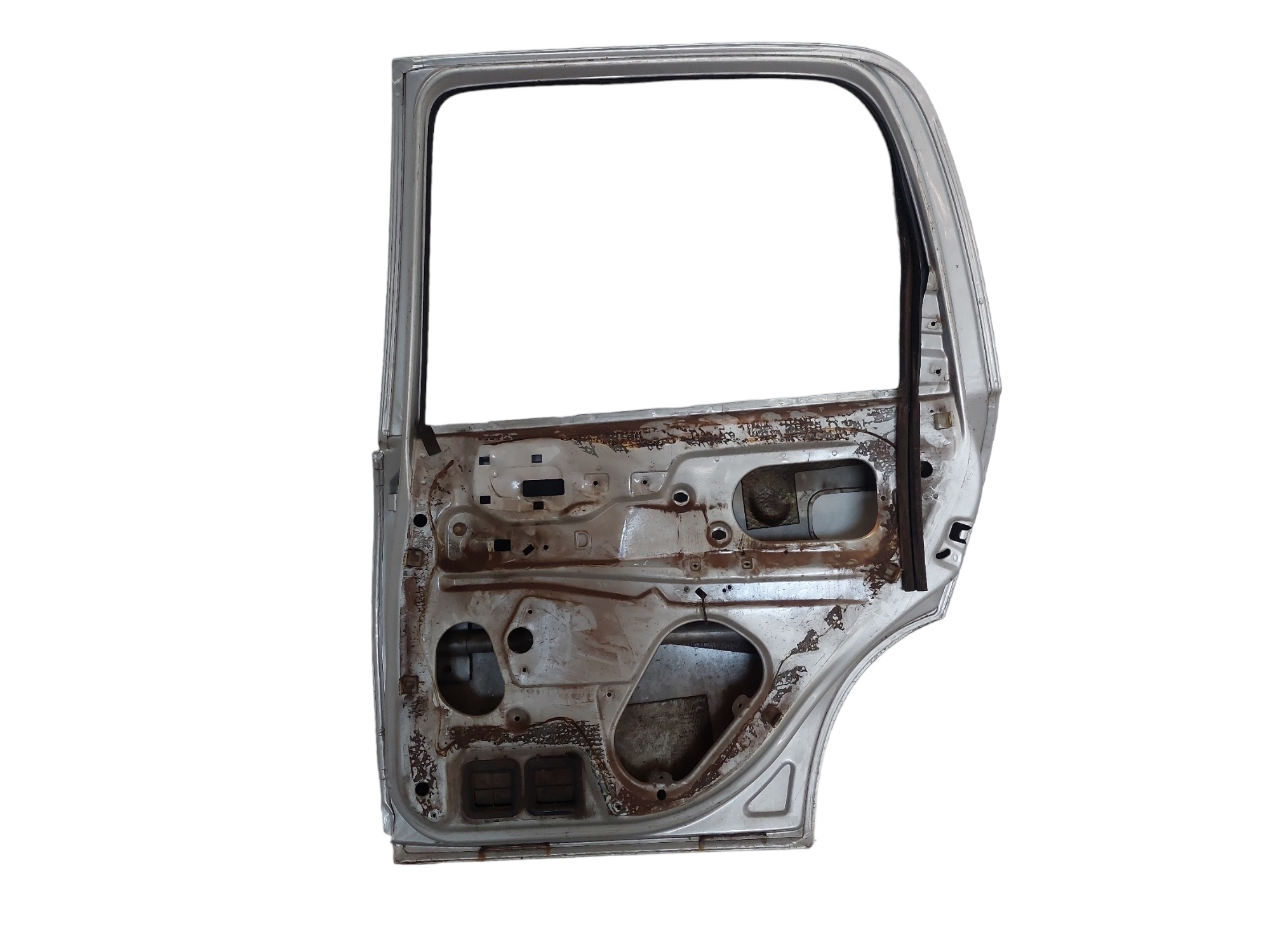 Porta Traseira Direita Corsa 1996/2010 Original Prata 4