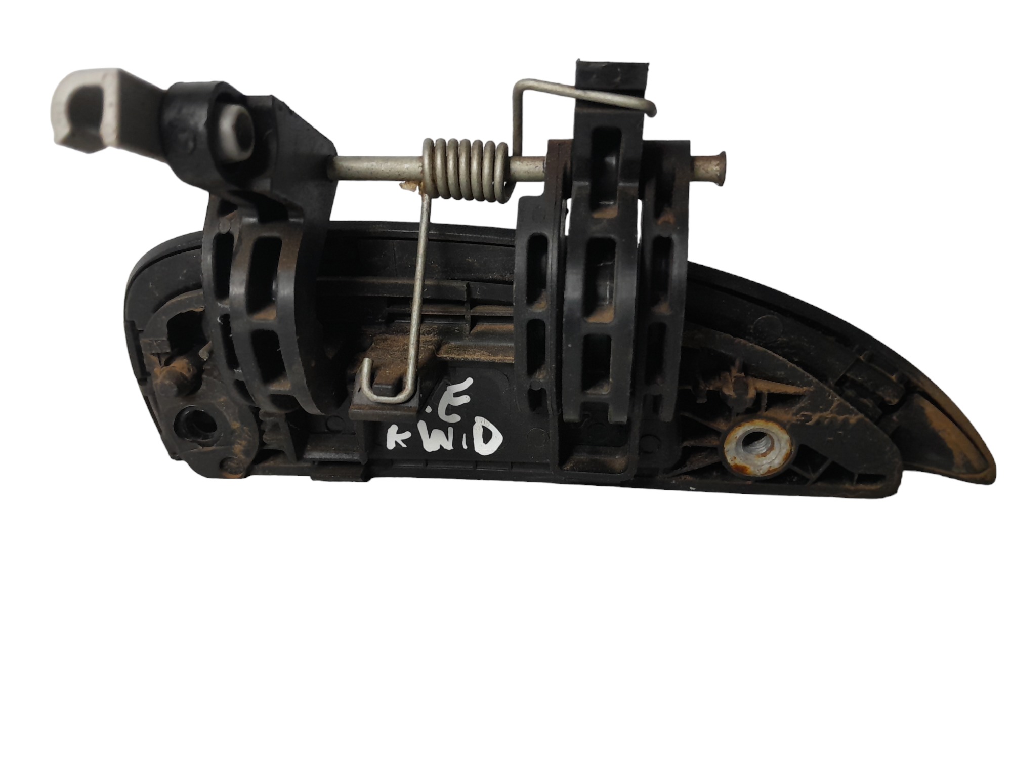 Maçaneta Externa Porta Traseira Esquerda Renault Kwid Origi Preto Traseira 3