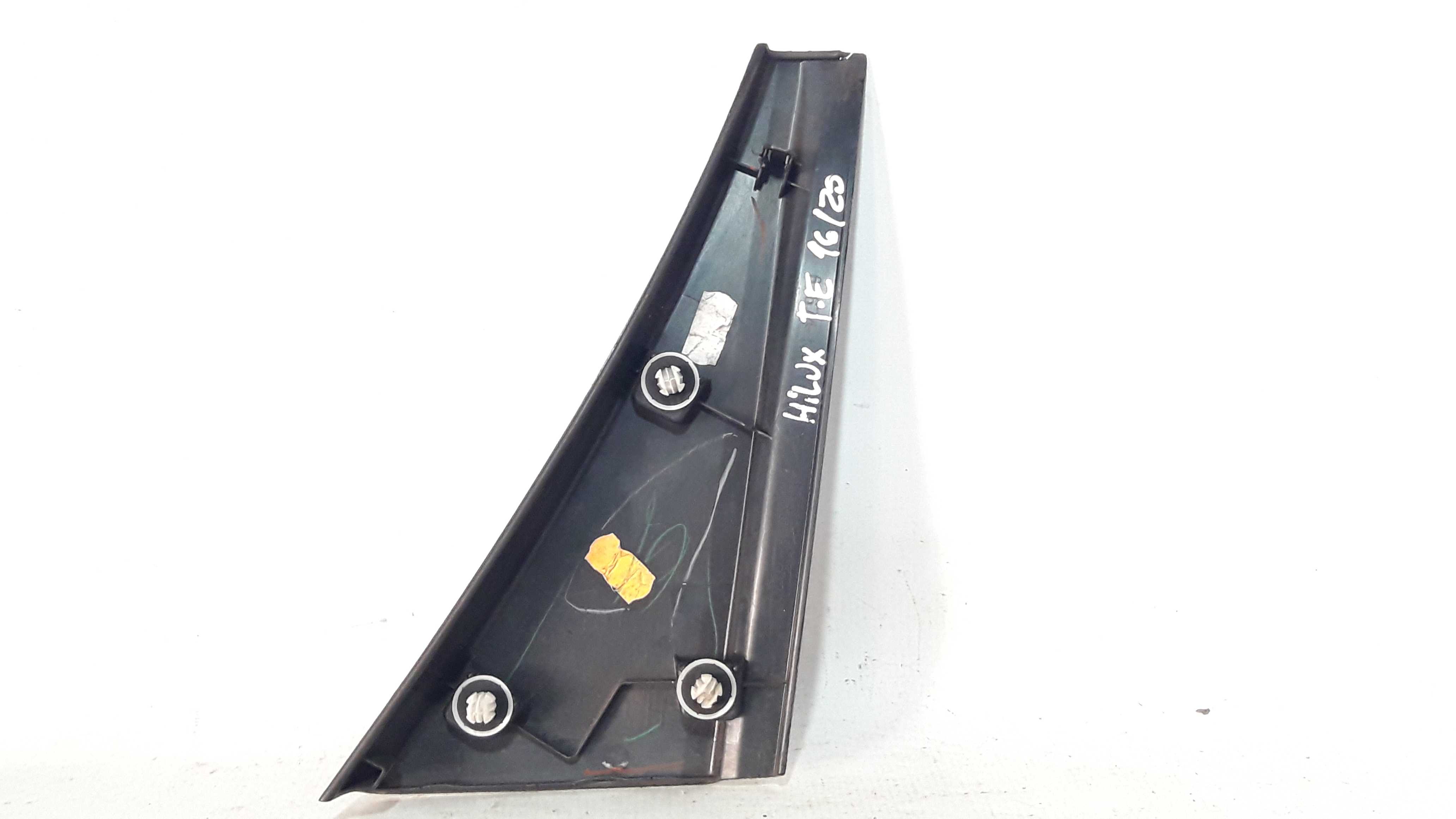 Moldura Porta Traseira Esquerda Hilux 16/20 67674kk010 25214 Preto 2