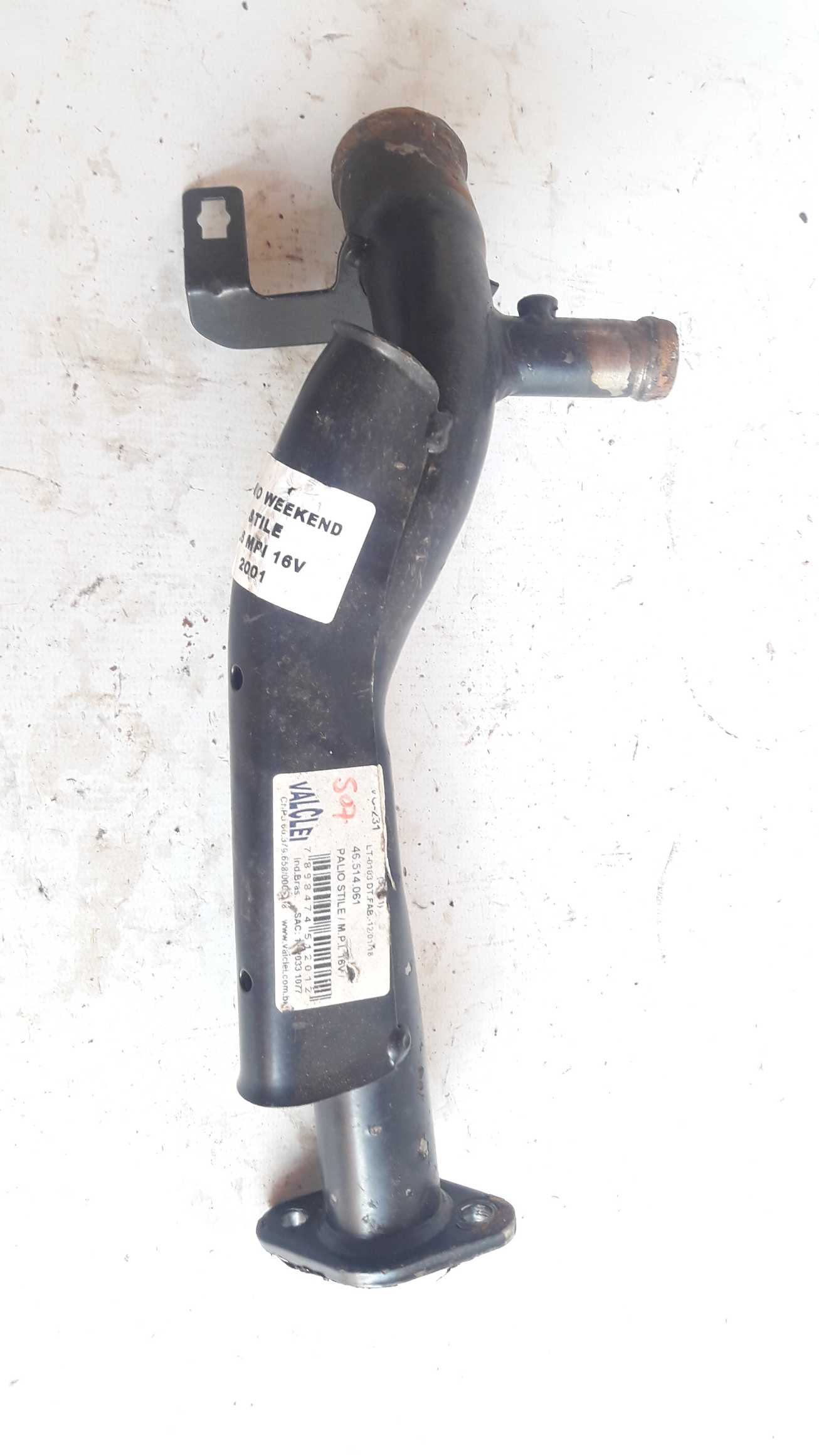 Tubo Refrigeração Motor Palio 1.6 16v 2001 Fire Original