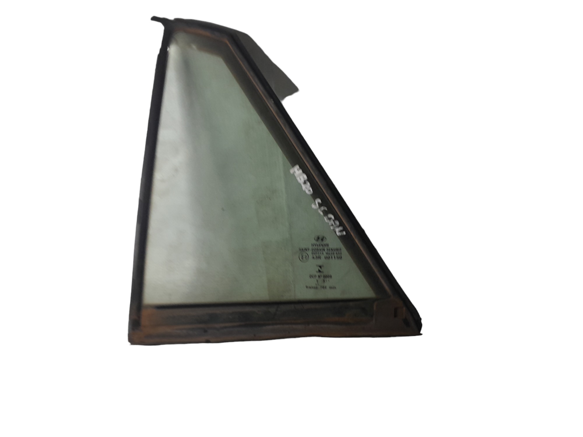 Vidro Fixo Porta Traseira Direita Hyundai Hb20 Sedan Origina 3