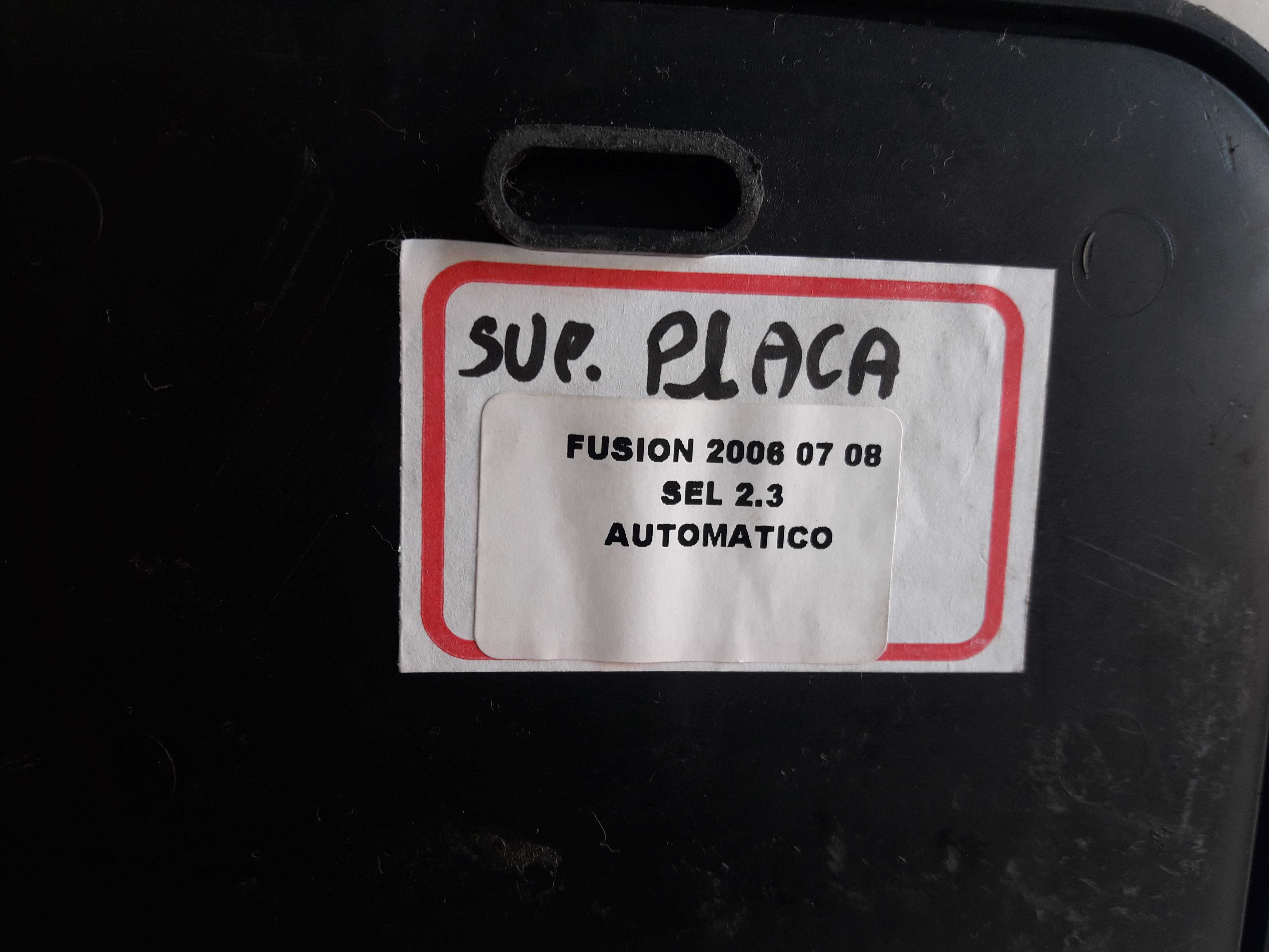 Suporte Placa Traseira Ford Fusion 06/08 Bg6a17a385 Original Preto 4