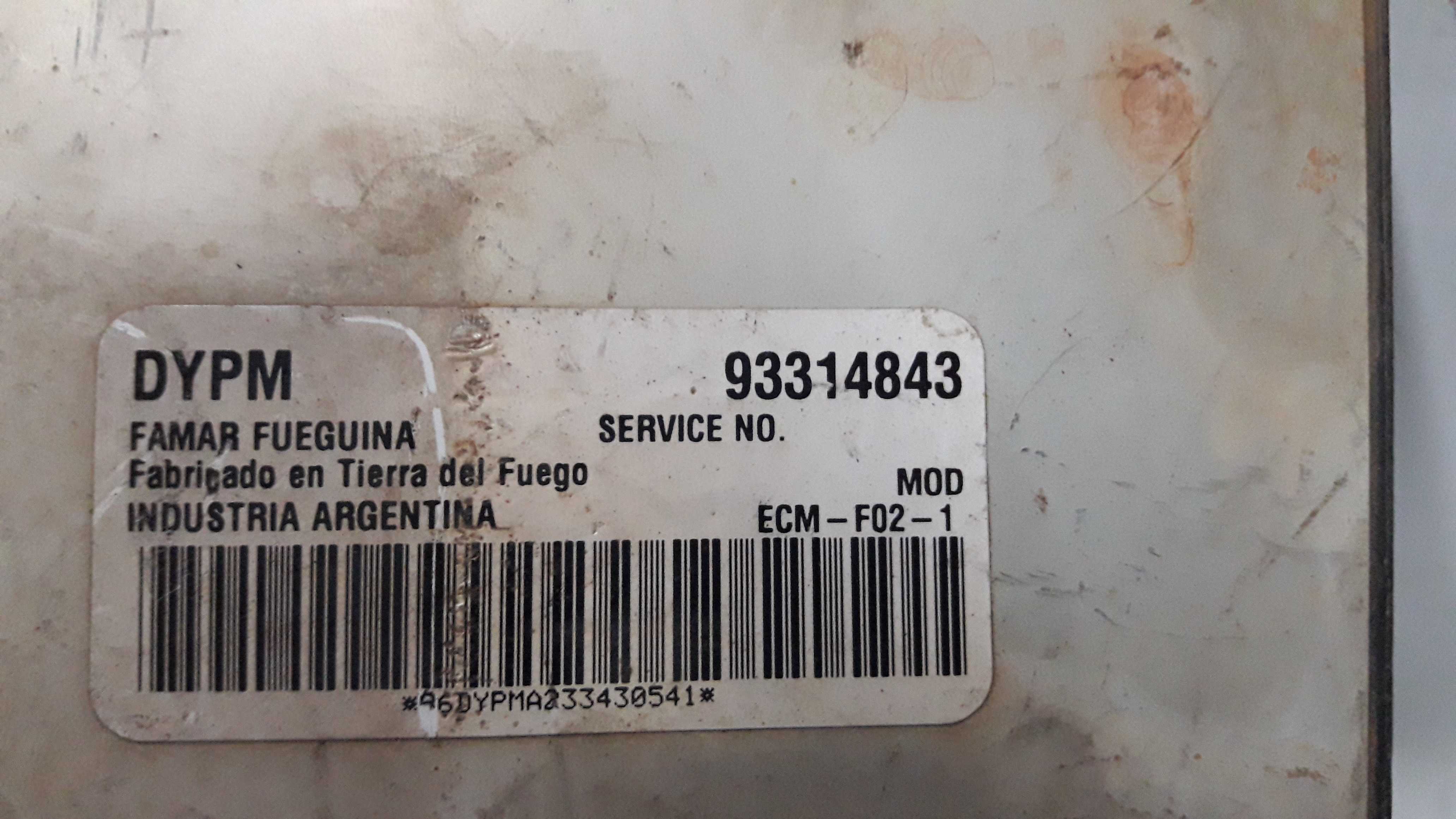 Módulo Injeção Celta Corsa 1.0 8v Dybd 93314843 7