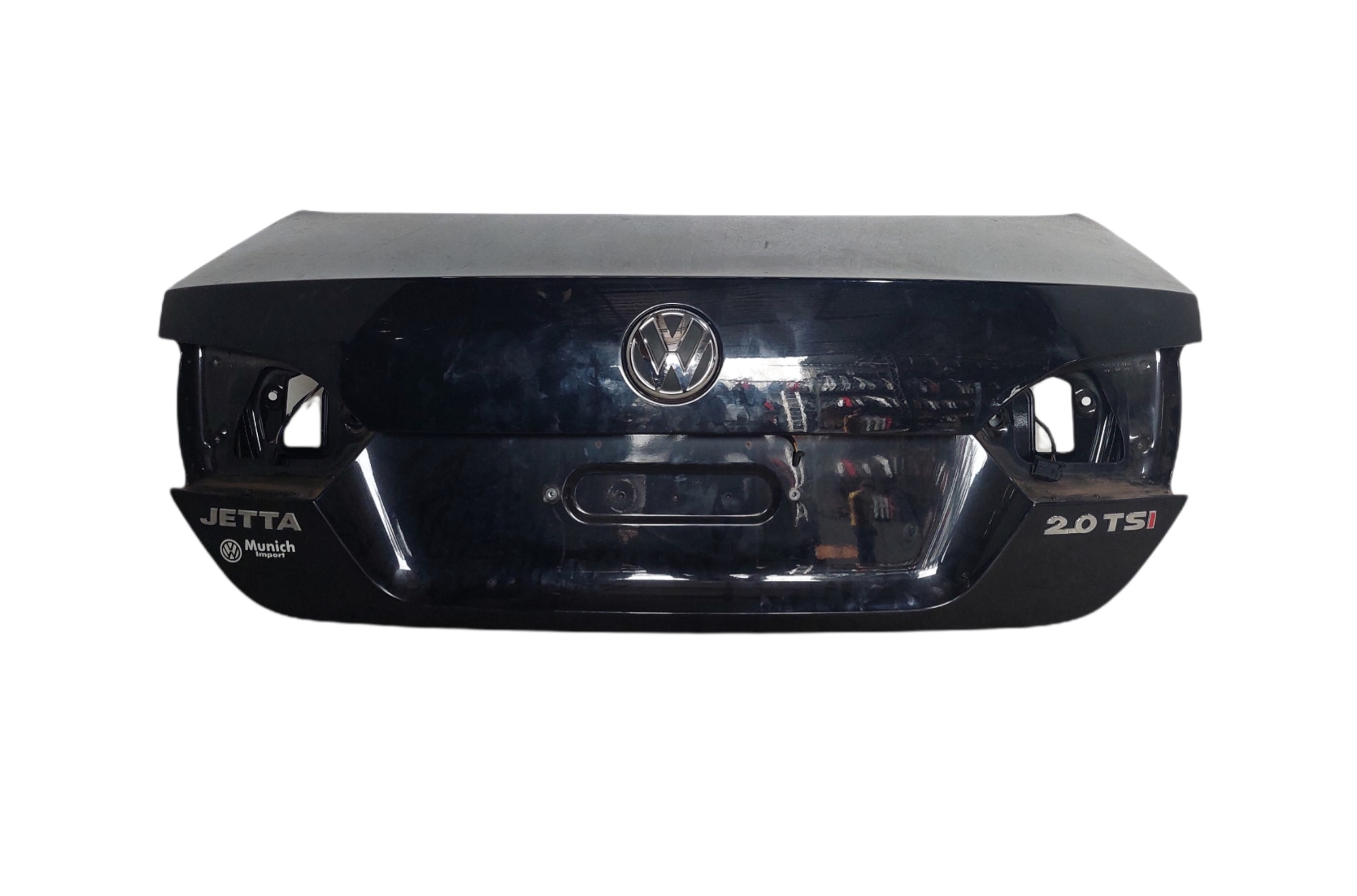 Tampa Traseira Preta Original Volks Jetta 2011 2012 2013 4