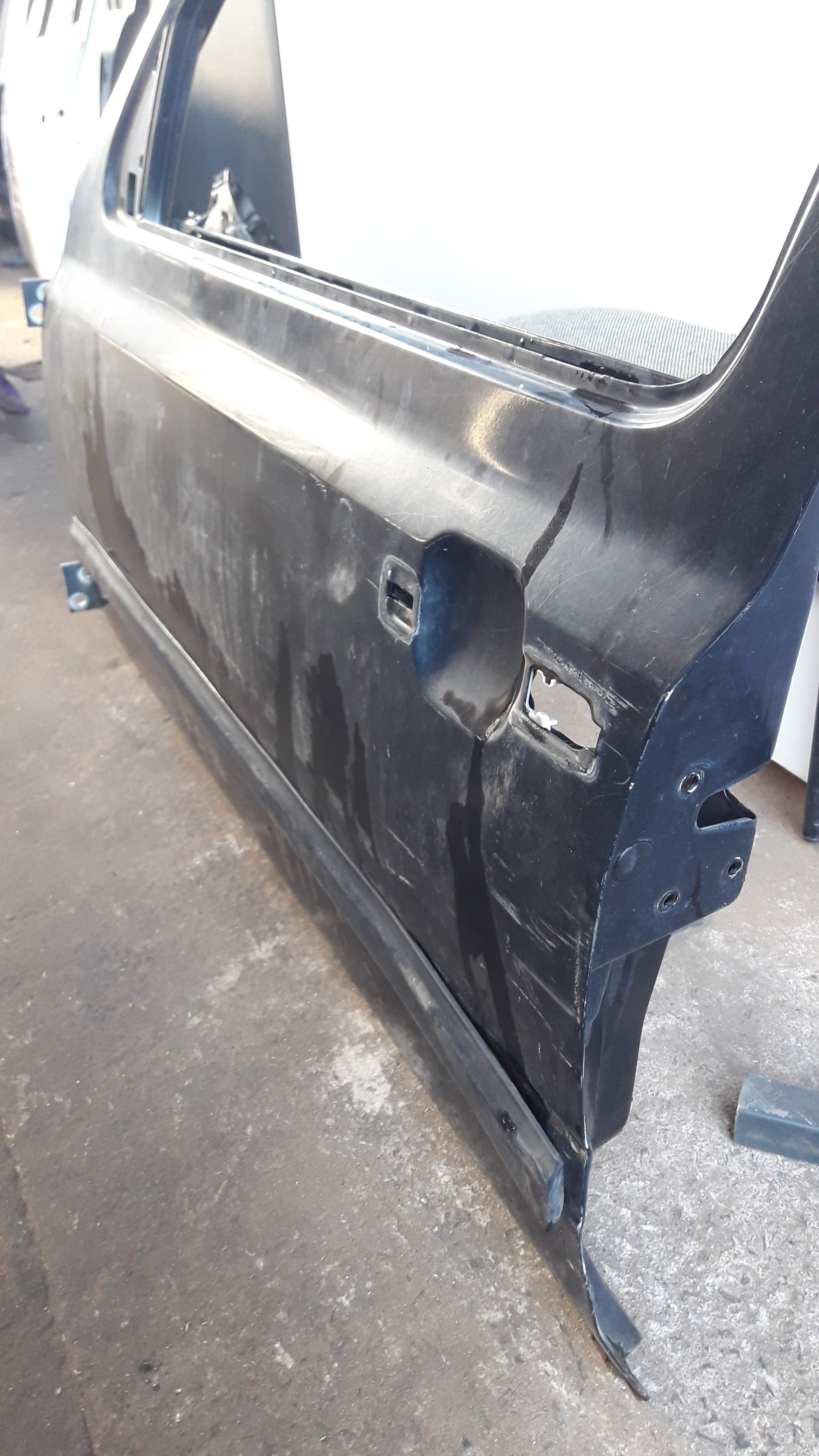 Porta Dianteira Esquerda Golf 1994/98 4portas Preta Original 4