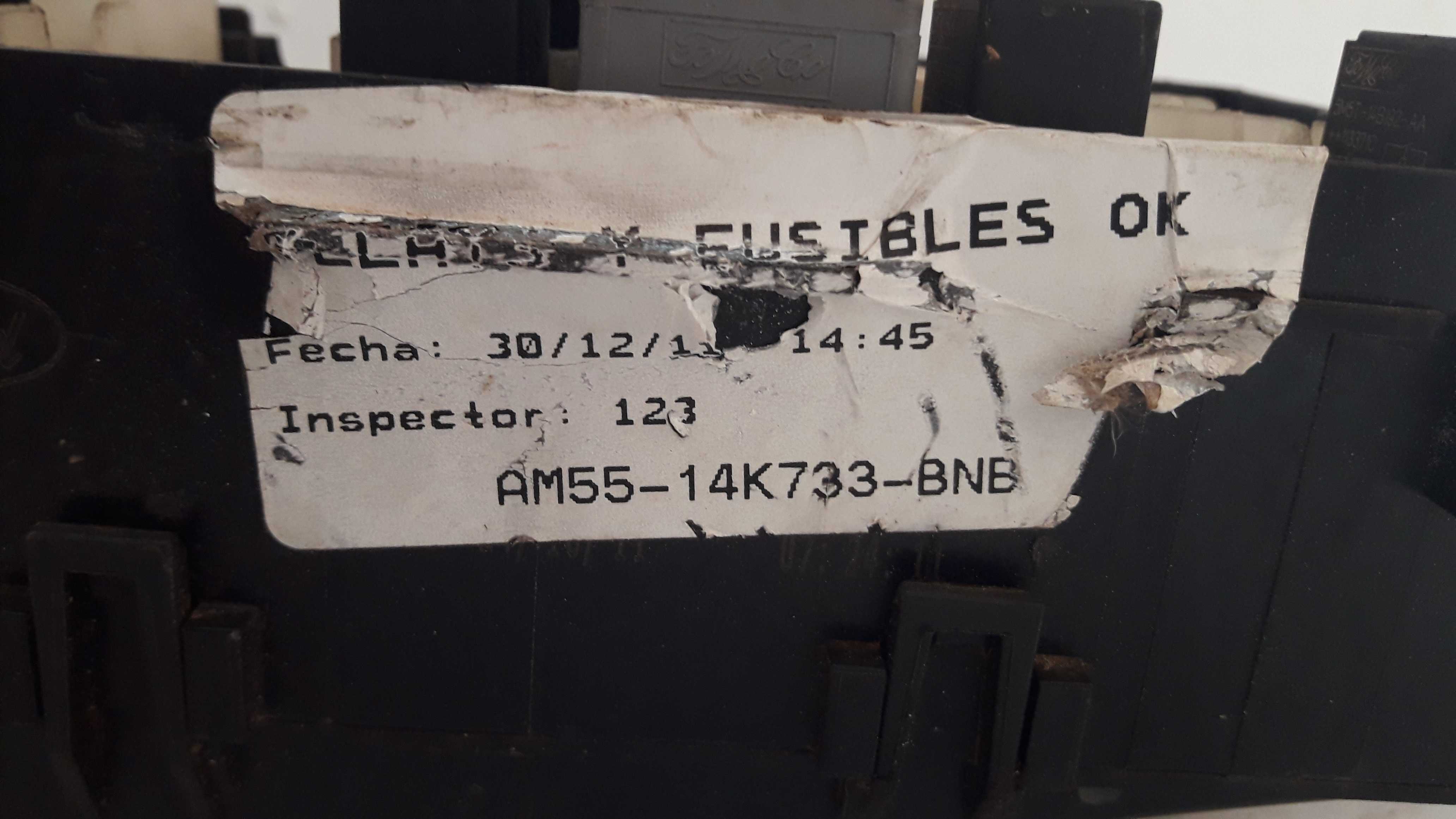 Caixa Fusível Rele Focus 1.6 16v 11 Manual Am5514k733bnb 9