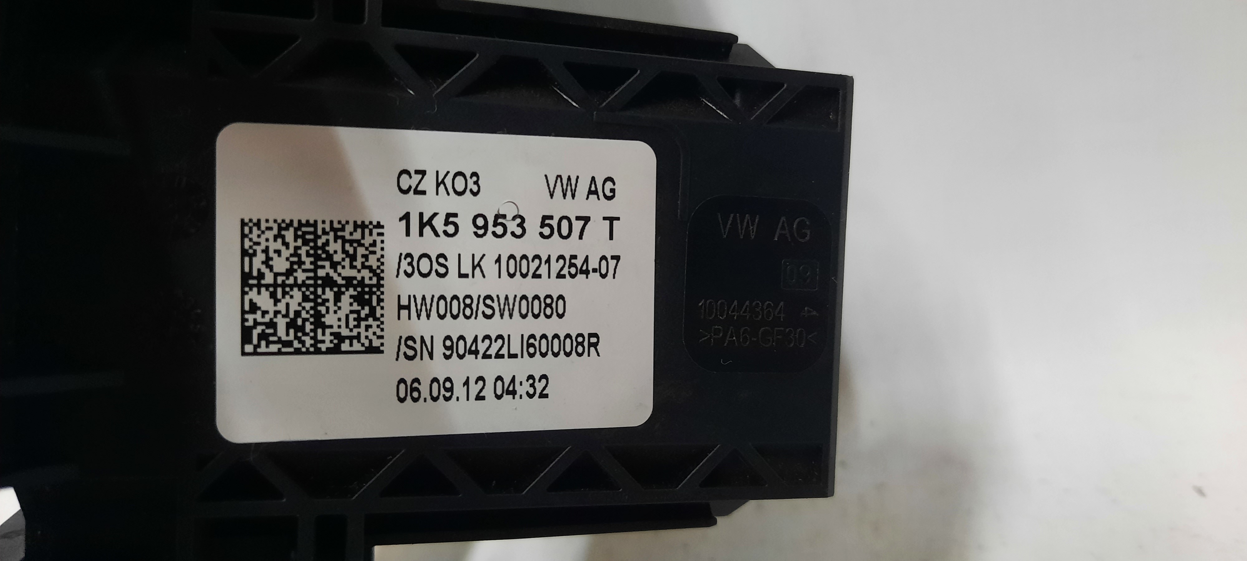 Chave Seta E Limpador Jetta Tsi 2012 1k5953507 Original 4
